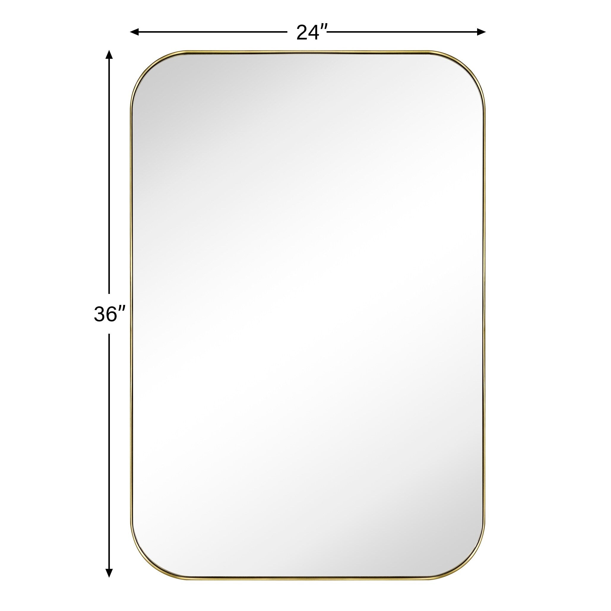 Miroirs muraux ronds en métal chic et moderne du milieu du siècle TEHOME