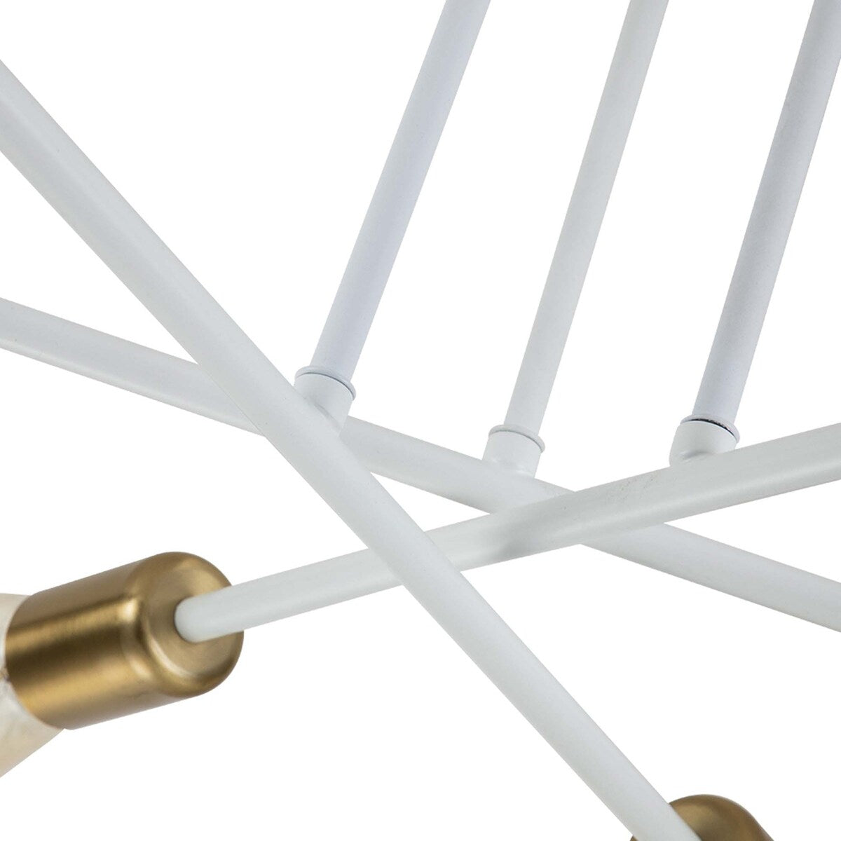 Plafonnier semi-encastré moderne en métal Sputnik de 60 cm (23,62 po)