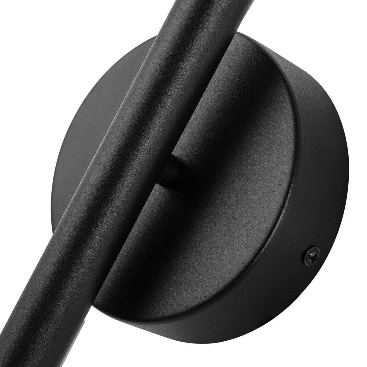 Applique murale moderne industrielle minimaliste en métal à LED intégrées à bande linéaire