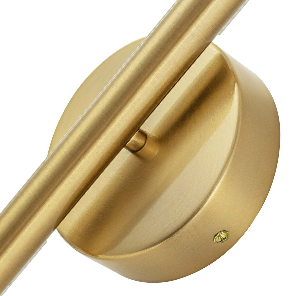 Applique murale moderne industrielle minimaliste en métal à LED intégrées à bande linéaire