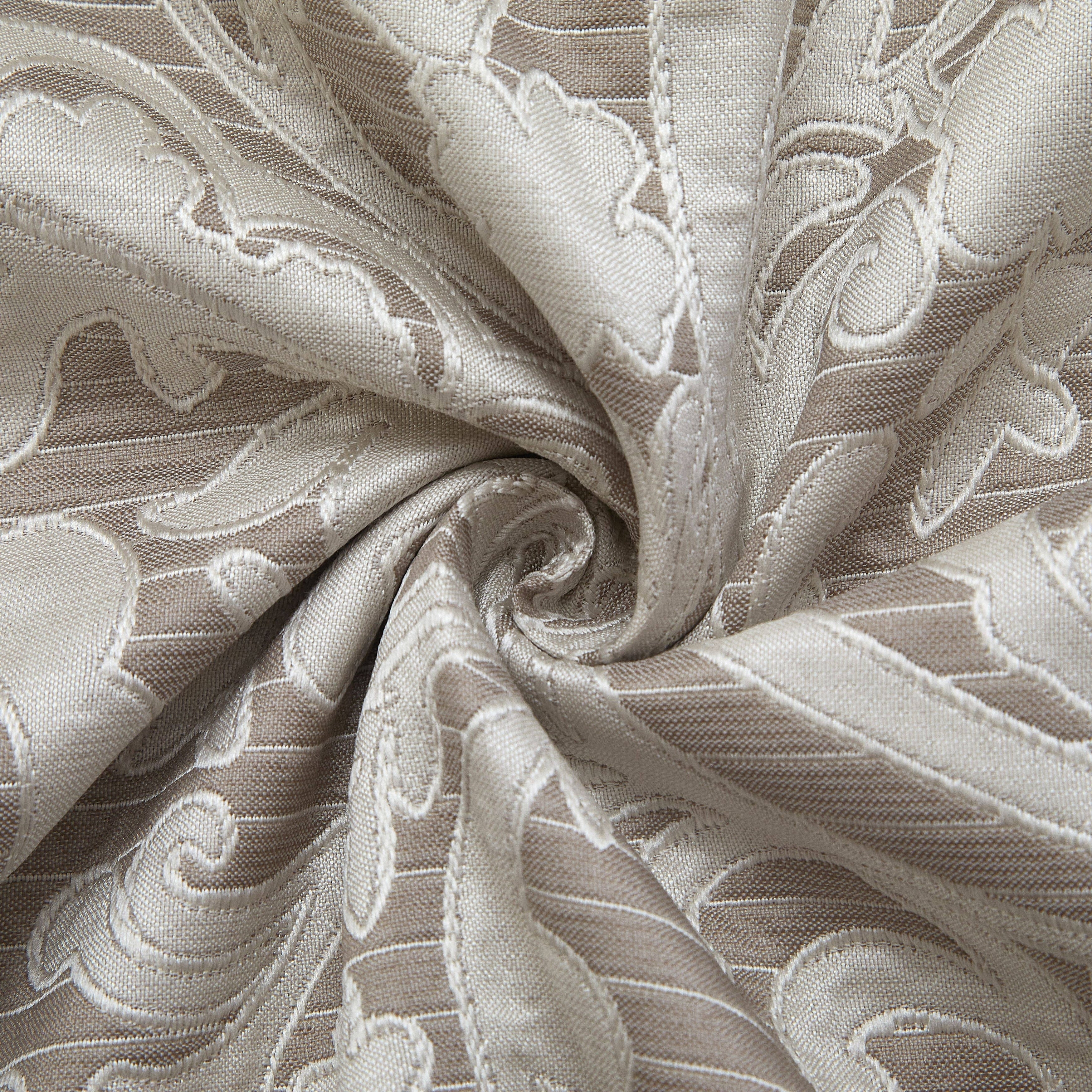 Ensemble de couette 7 pièces en jacquard damassé Nanshing Salem