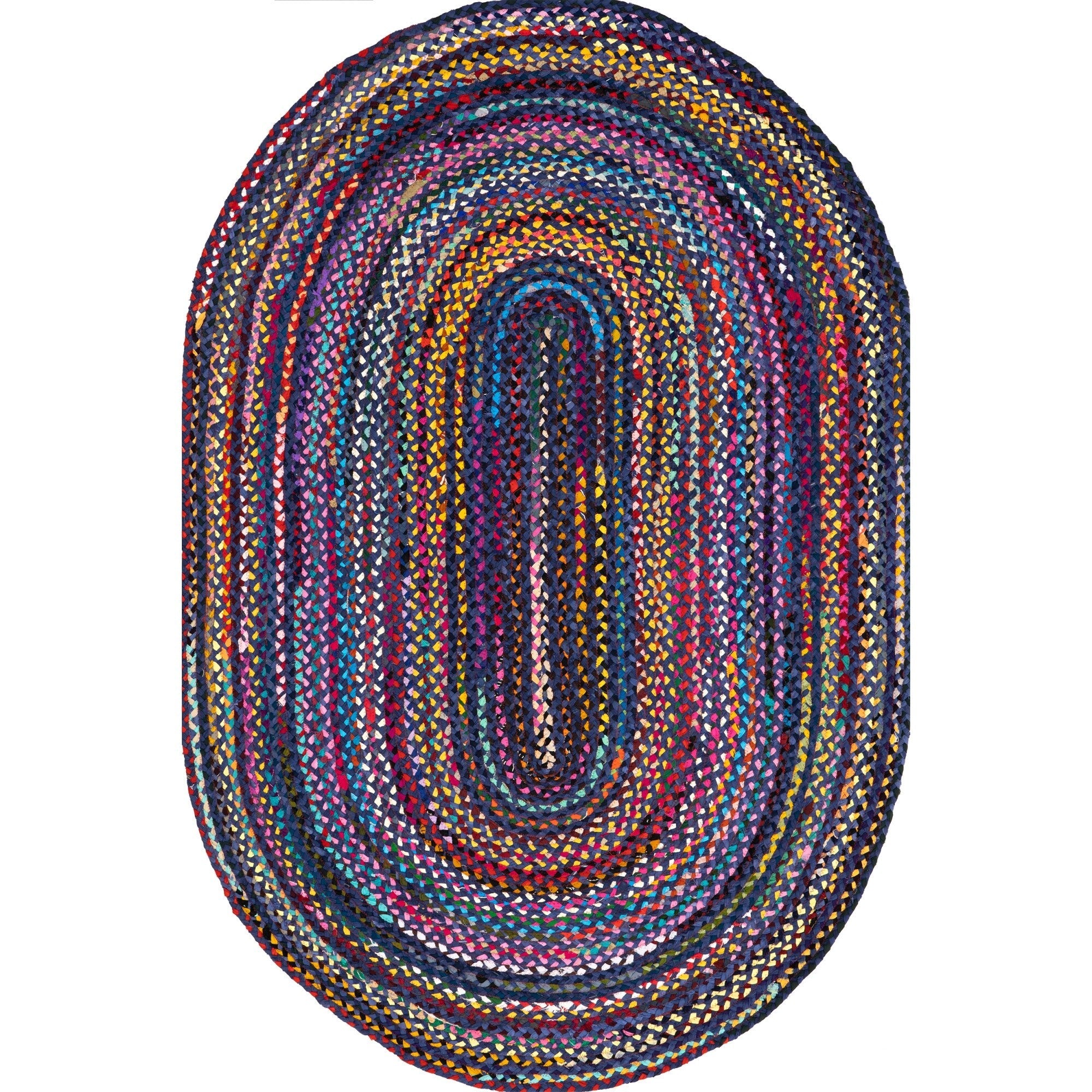 Tapis bohème tressé à la main Nuloom Tammara