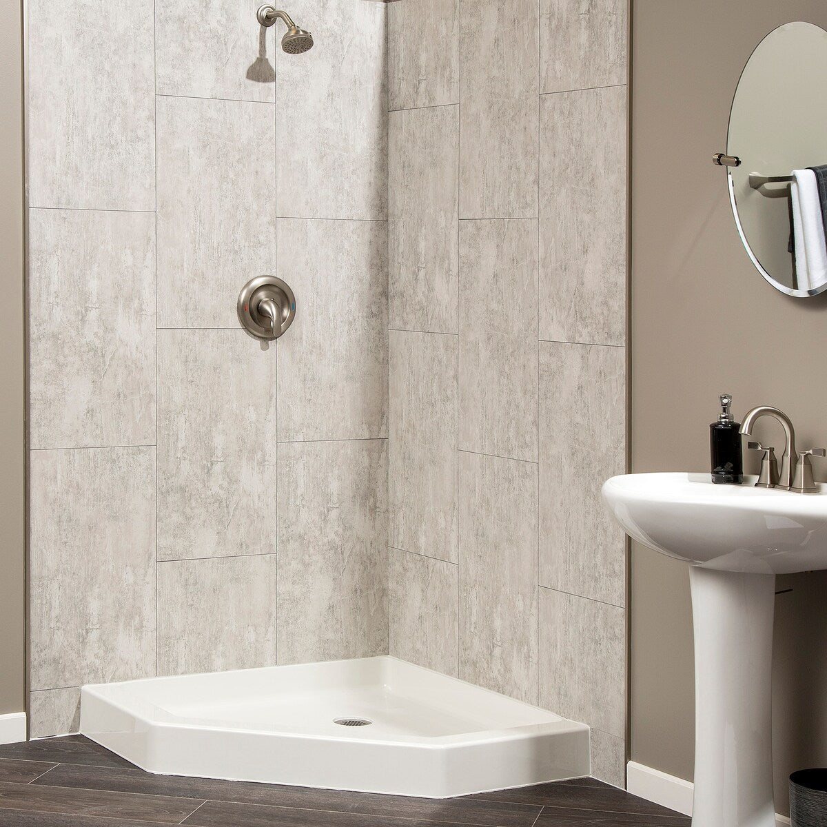 Kit de douche en carrelage mural Palisade