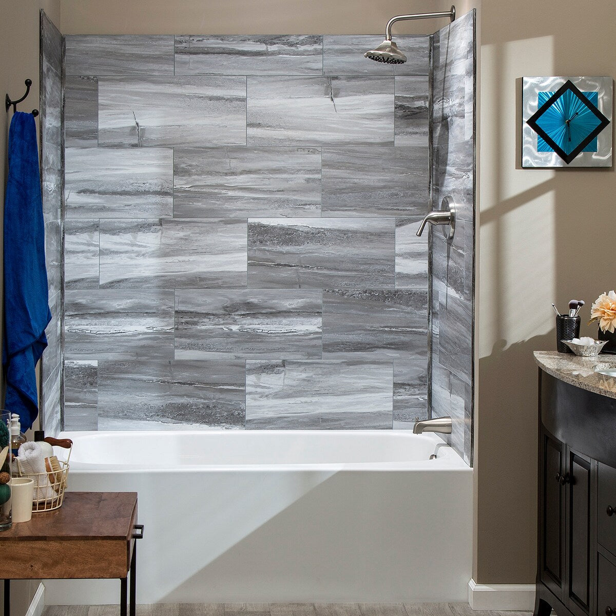 Kit de douche en carrelage mural Palisade