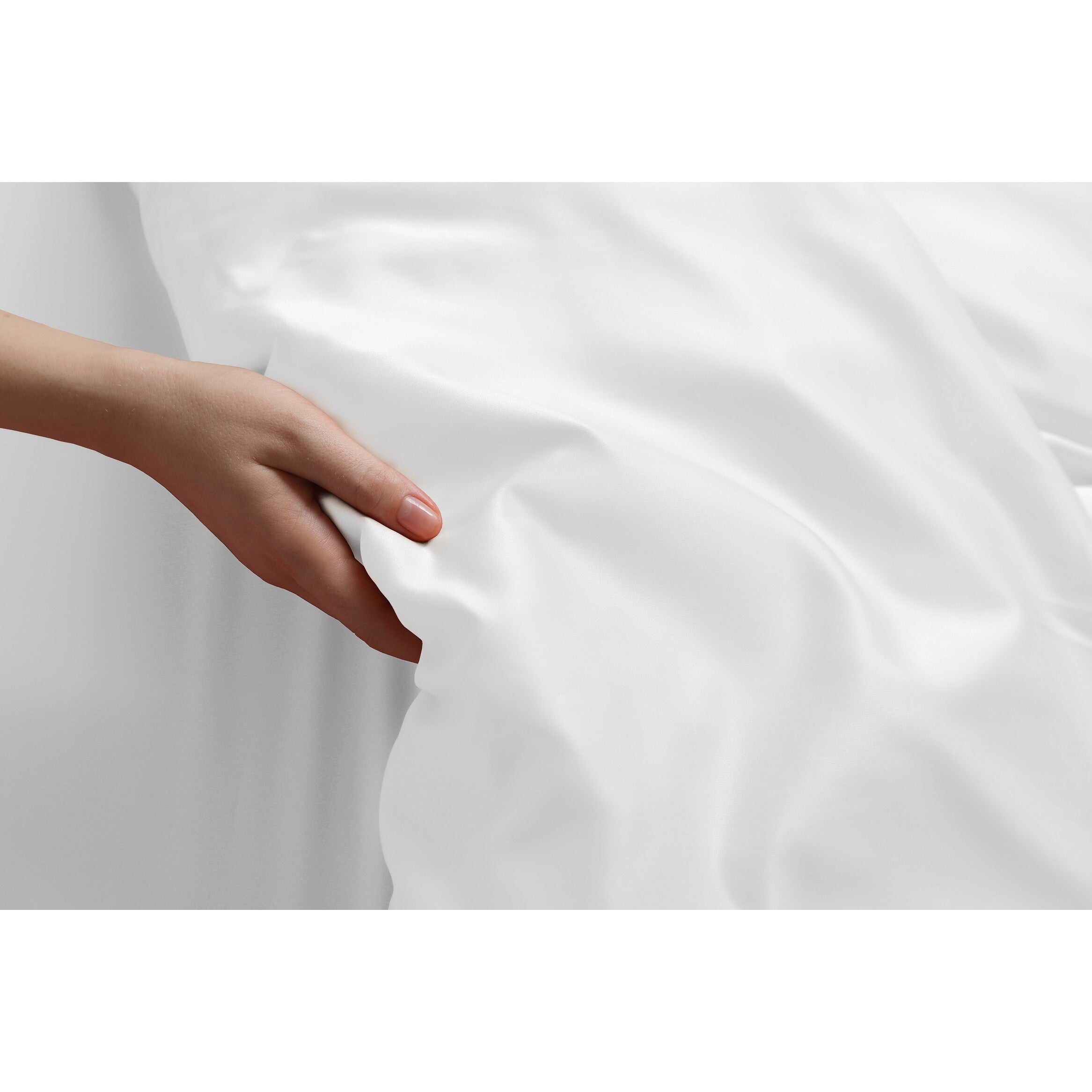 Parure de draps Pointehaven en coton à fibres longues 620 fils au pouce carré avec poche profonde