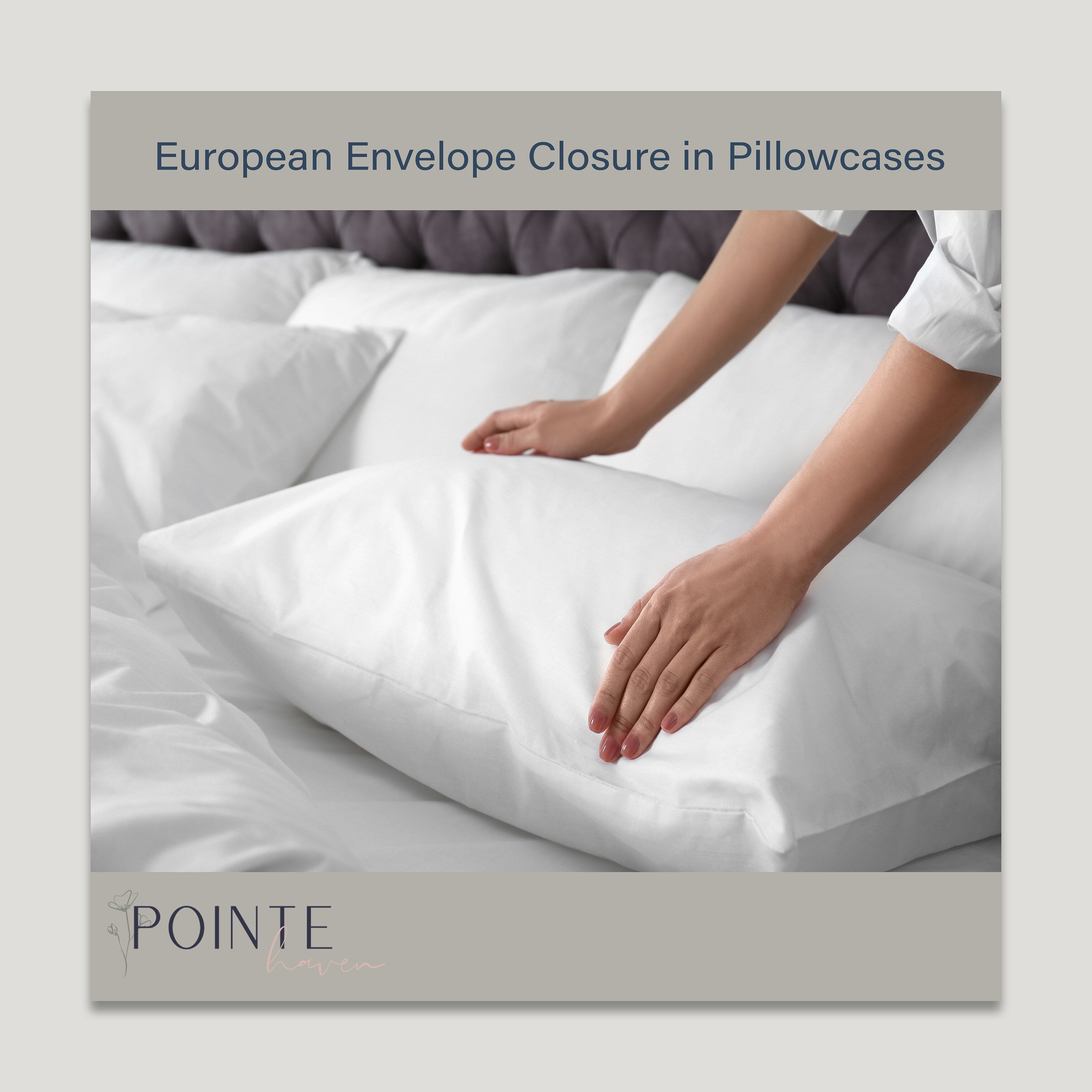 Parure de draps Pointehaven en coton à fibres longues 620 fils au pouce carré avec poche profonde