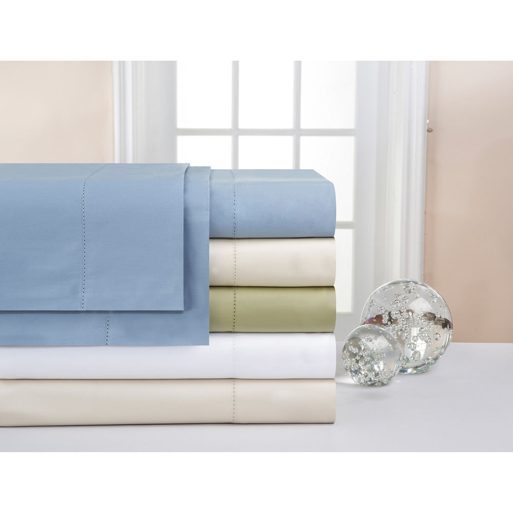 Parure de lit Pointehaven en coton Pima 600 fils avec poche profonde