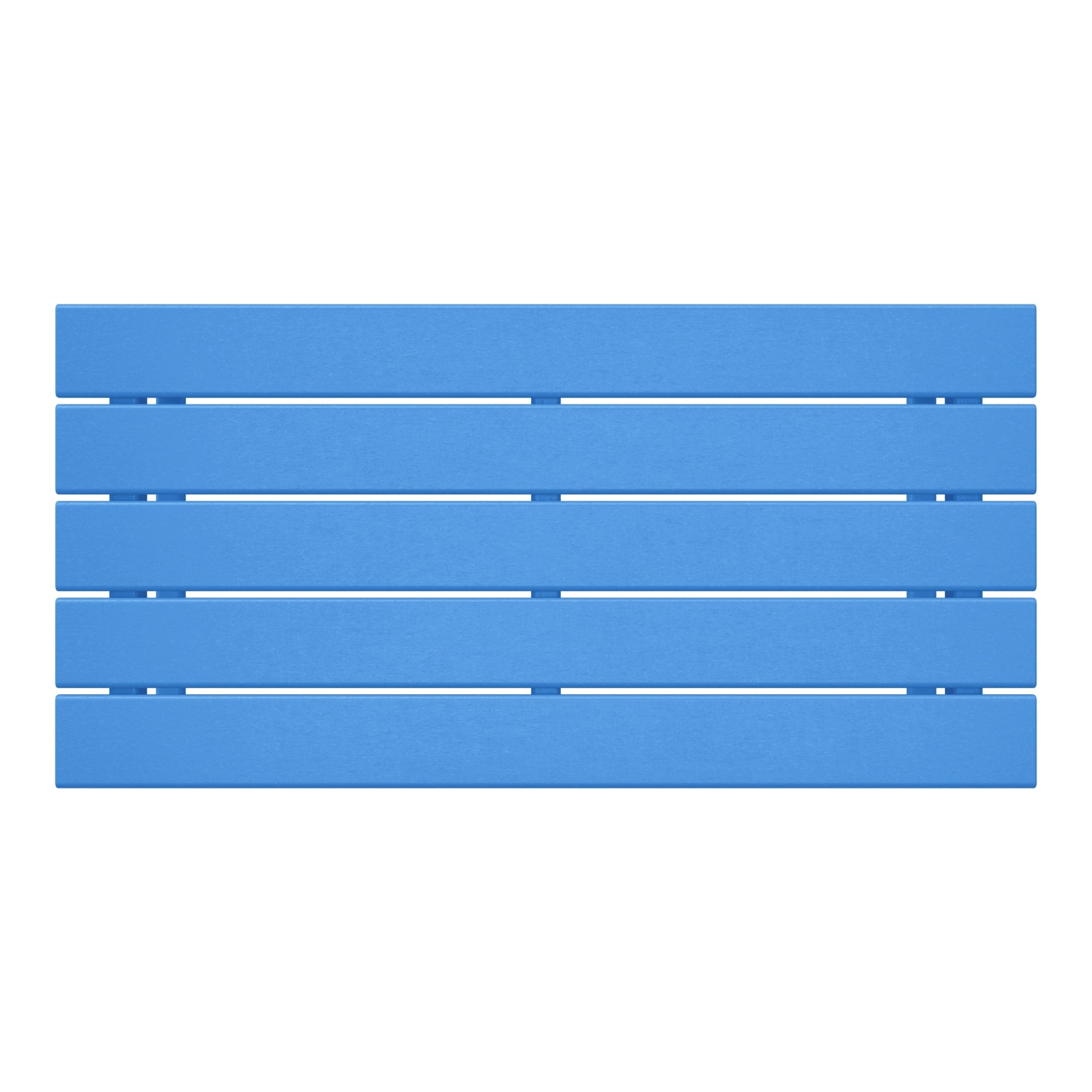 Table basse rectangulaire Polytrends Laguna en PEHD pour terrasse extérieure toutes saisons