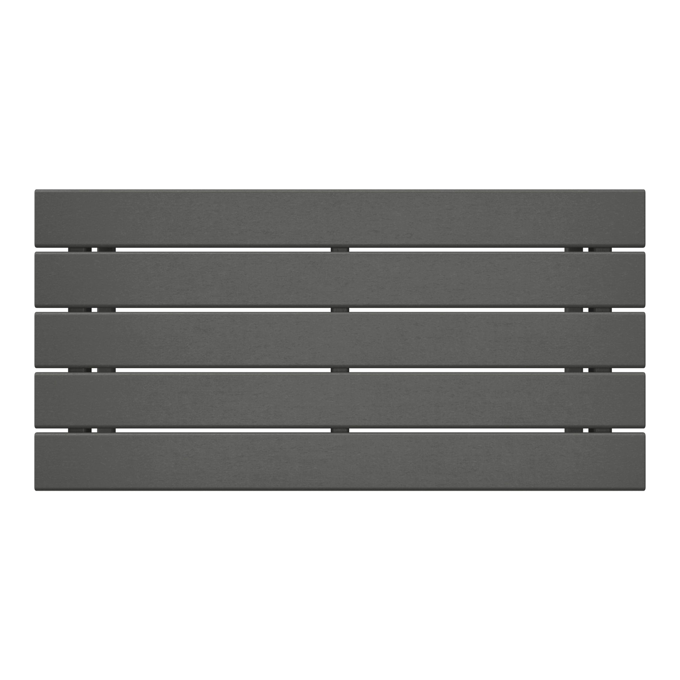 Table basse rectangulaire Polytrends Laguna en PEHD pour terrasse extérieure toutes saisons