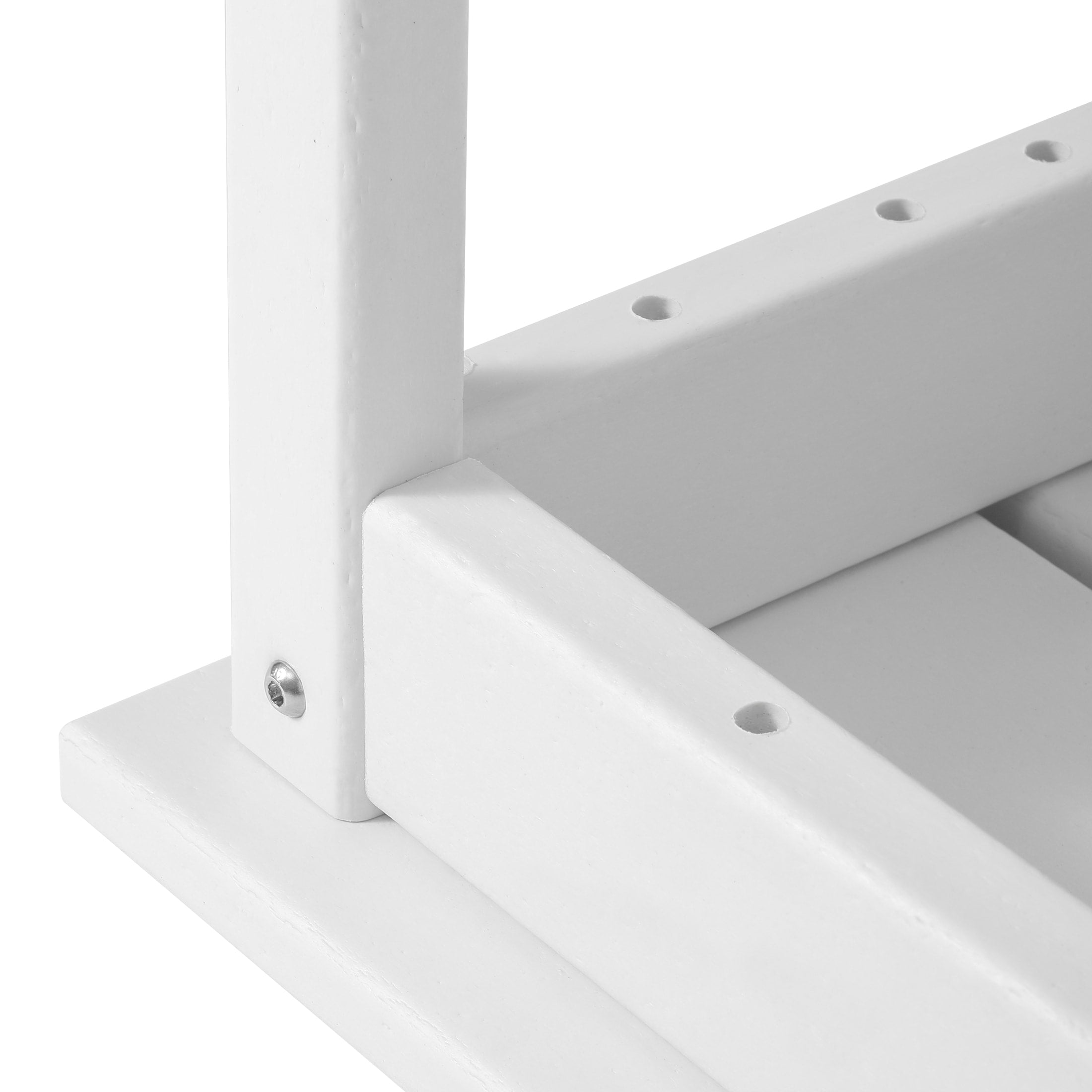 Table basse rectangulaire Polytrends Laguna en PEHD pour terrasse extérieure toutes saisons