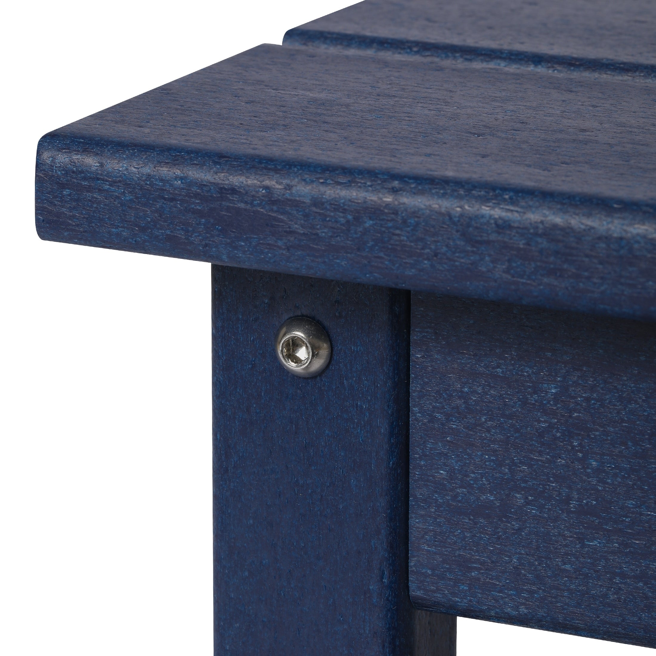 Table basse rectangulaire Polytrends Laguna en PEHD pour terrasse extérieure toutes saisons