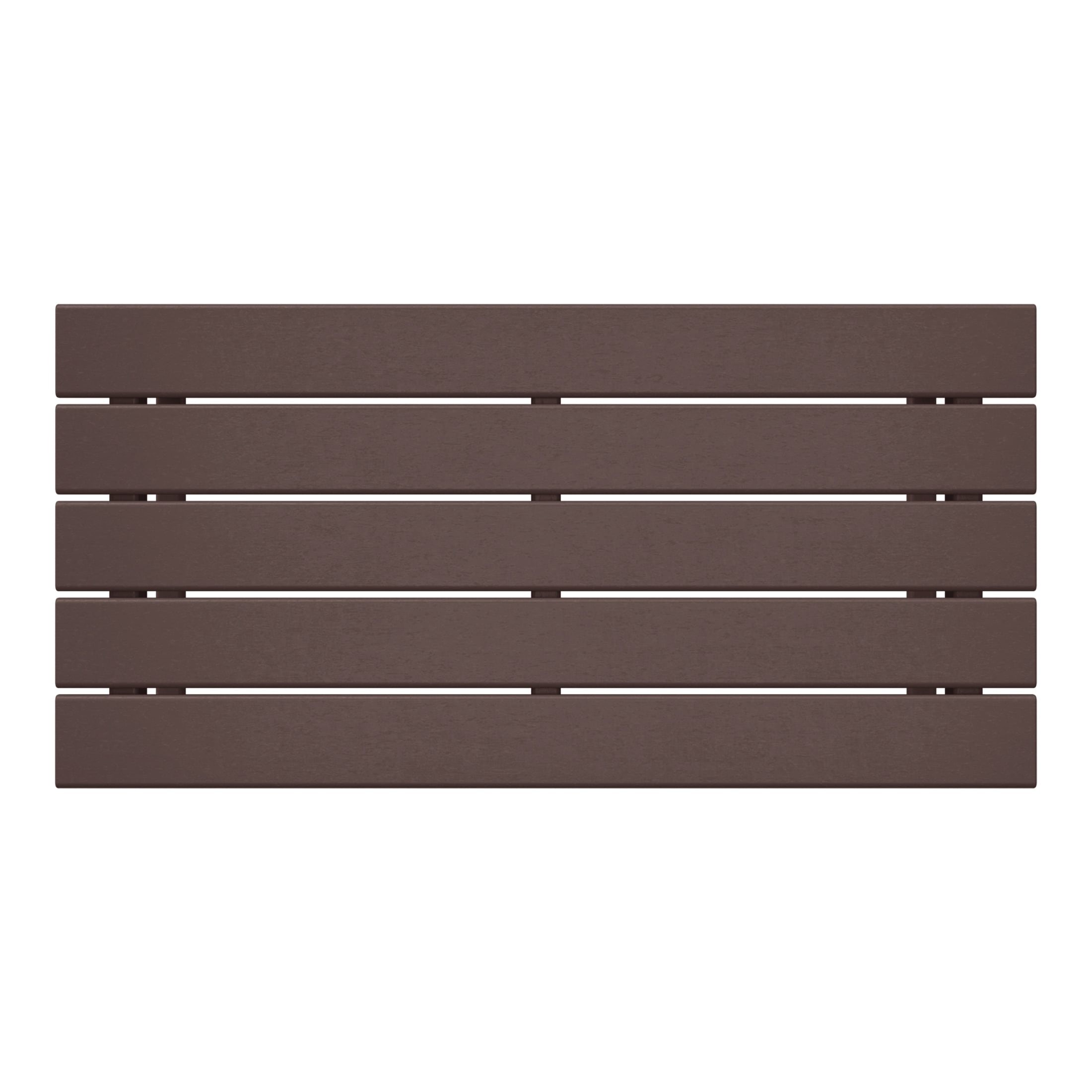 Table basse rectangulaire Polytrends Laguna en PEHD pour terrasse extérieure toutes saisons