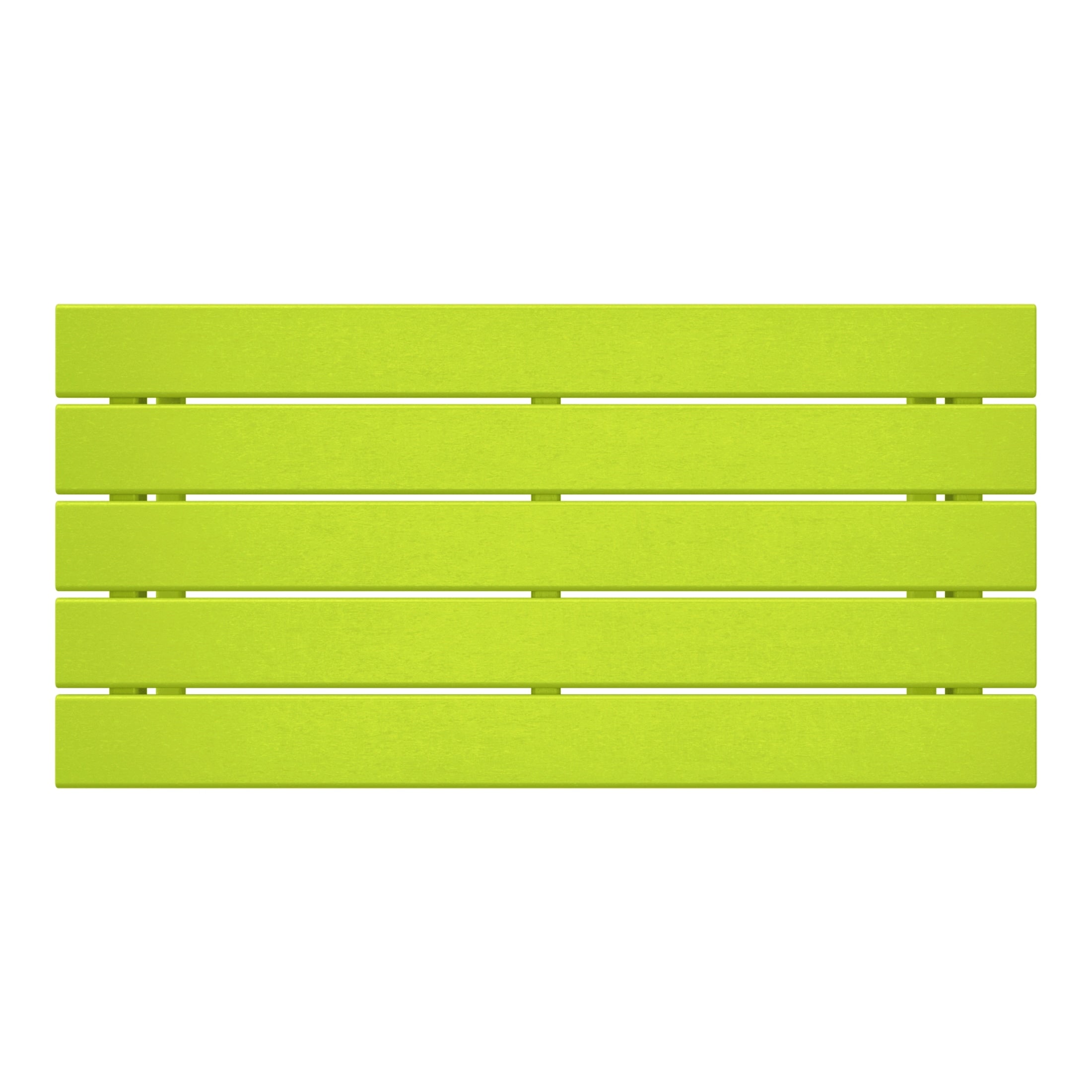 Table basse rectangulaire Polytrends Laguna en PEHD pour terrasse extérieure toutes saisons