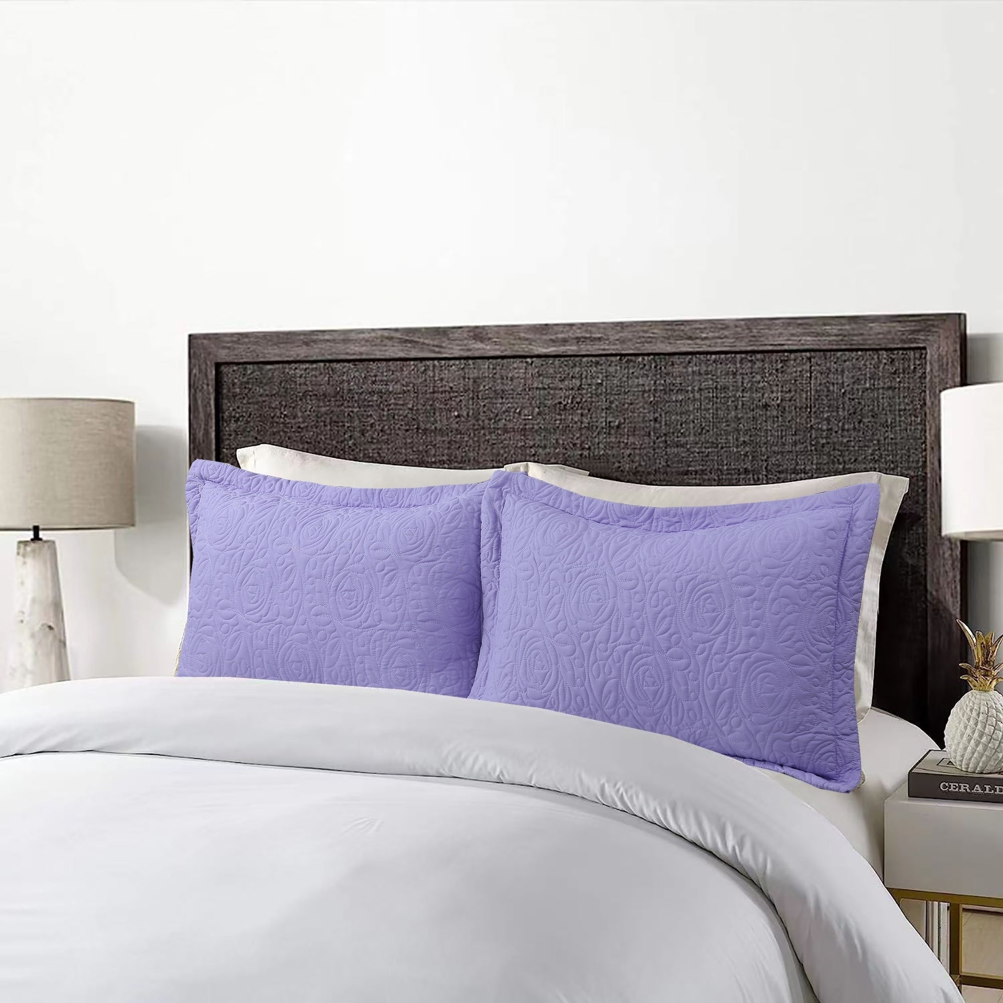 Housse de coussin brodée Porch & Den Manor (lot de 2)