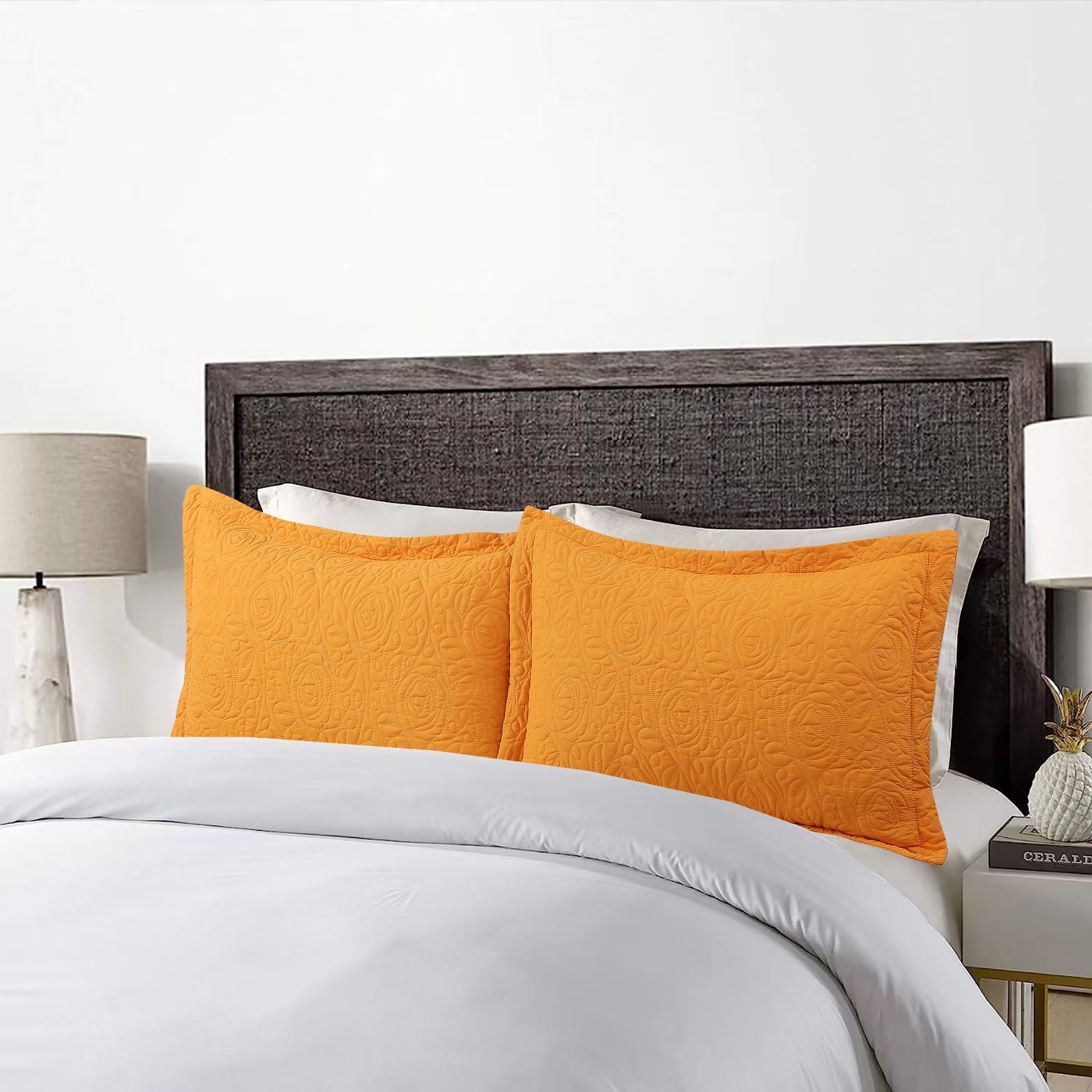 Housse de coussin brodée Porch & Den Manor (lot de 2)