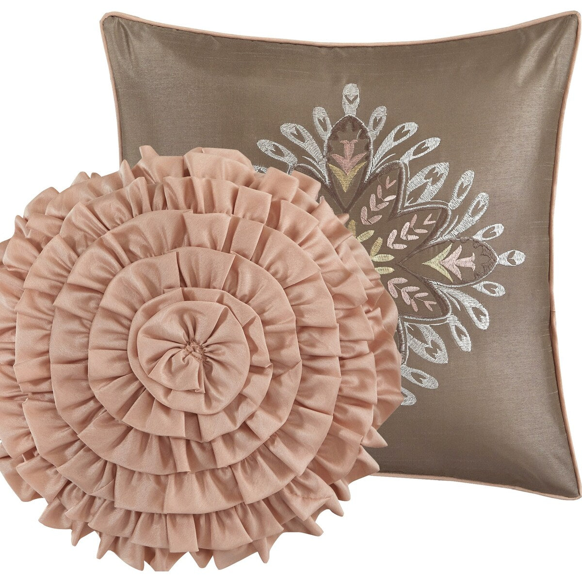 Ensemble de couette 6 pièces en jacquard médaillon Summerfield de Porch & Den