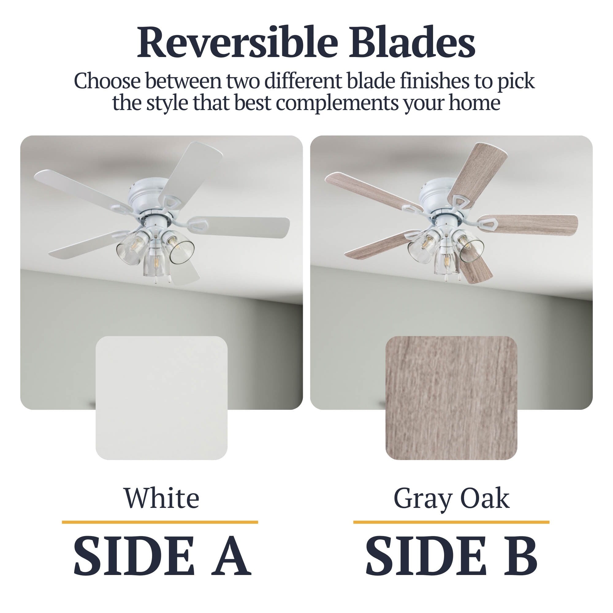 Ventilateur de plafond d'intérieur traditionnel de style ferme Prominence Home Renton