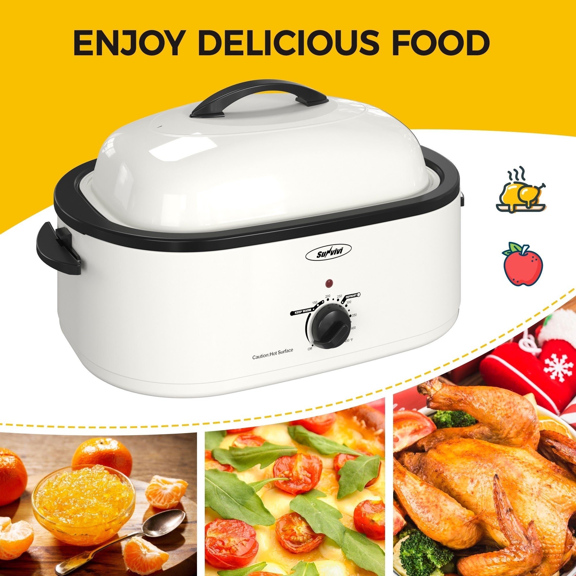 Four à rôtir Royalcraft avec plateau amovible