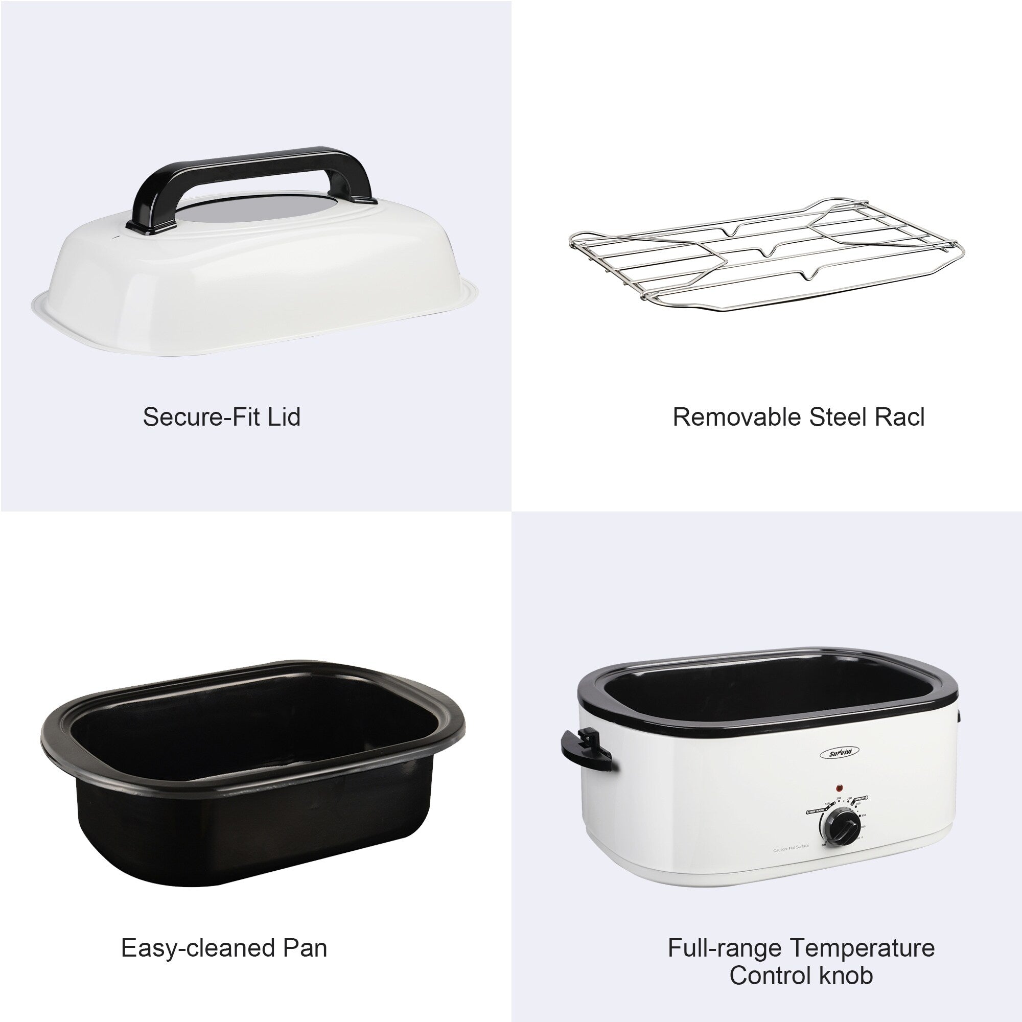 Four à rôtir Royalcraft avec plateau amovible