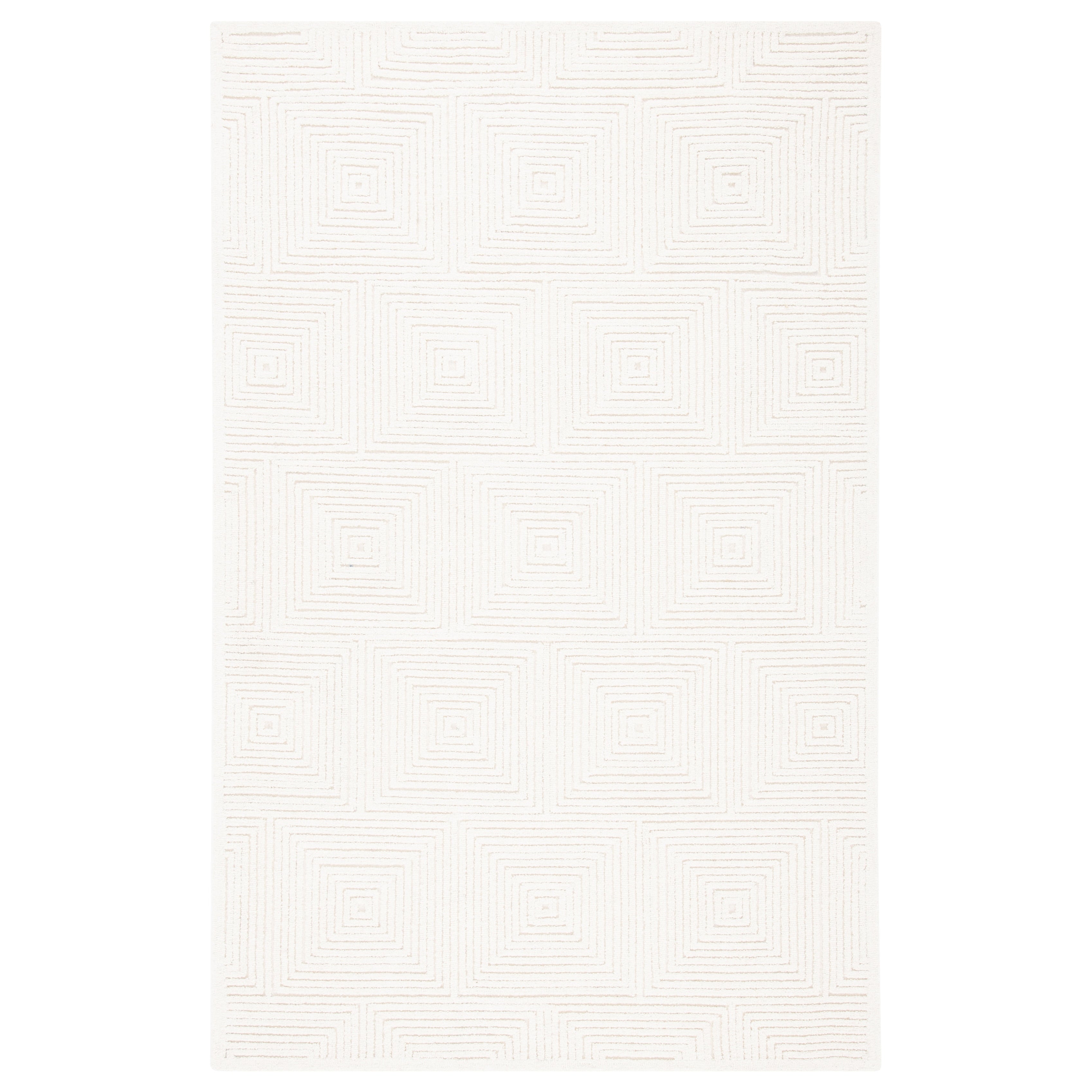 Tapis texturé en laine Nigina fait main SAFAVIEH