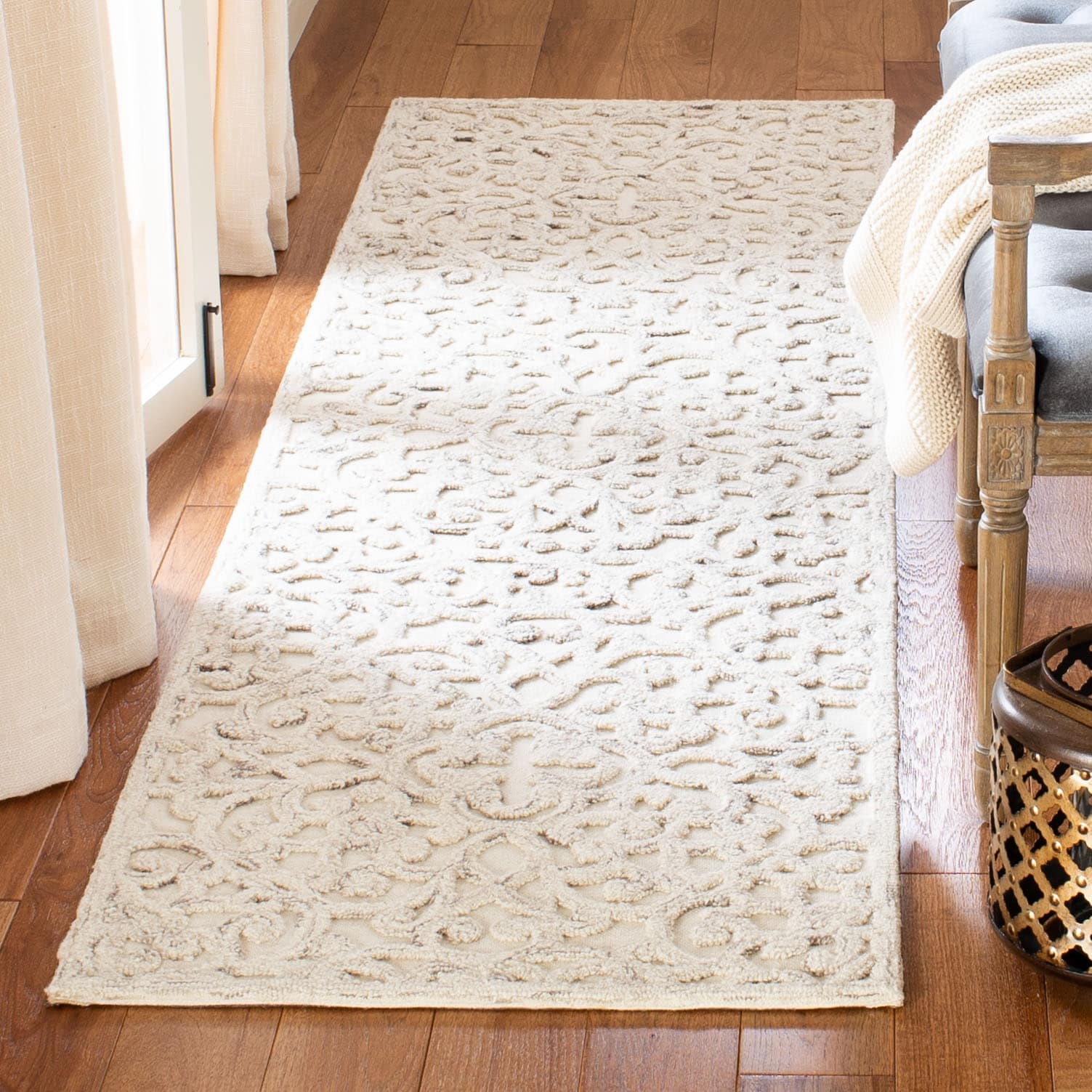 Tapis en laine moderne fait main SAFAVIEH Trace Racheal