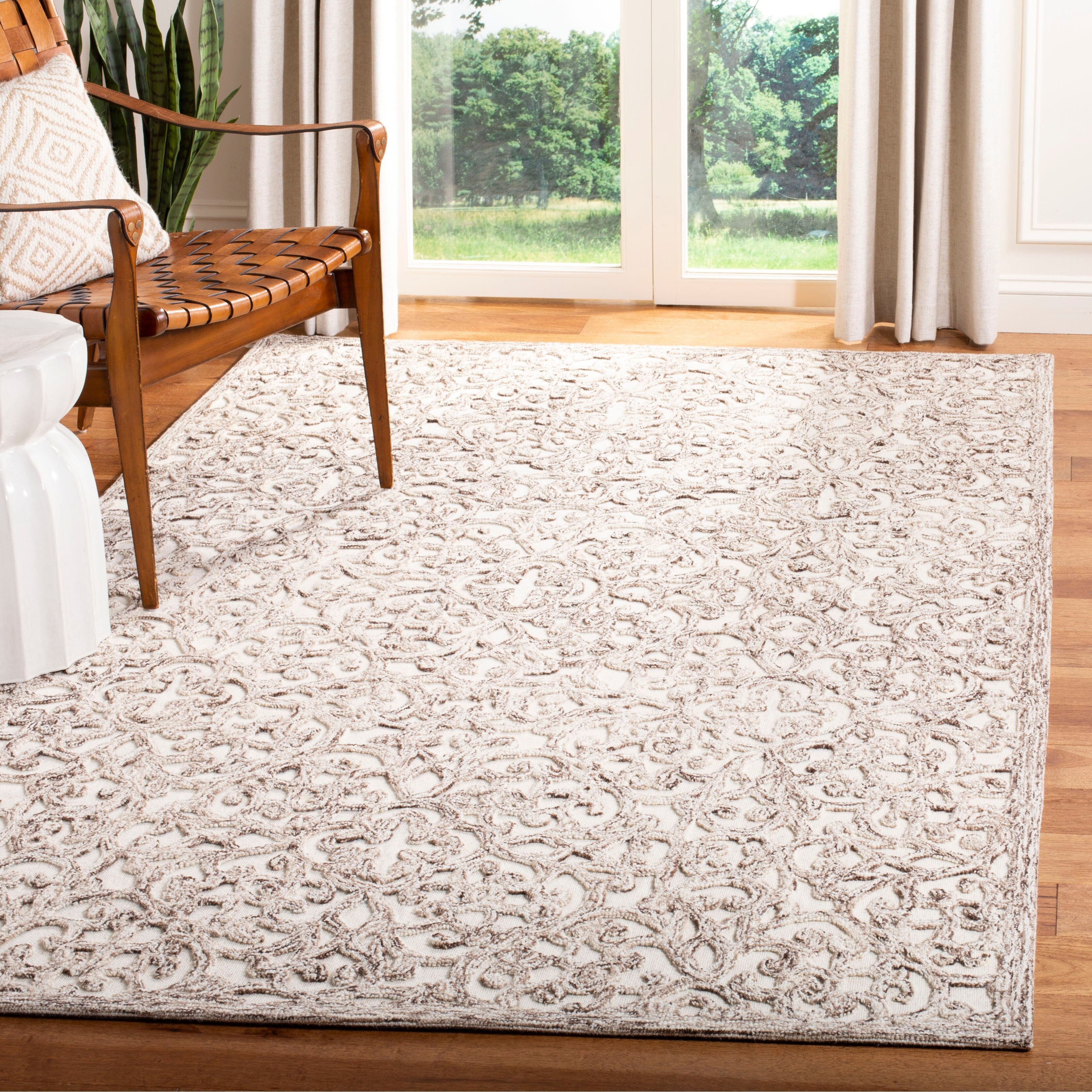 Tapis en laine moderne fait main SAFAVIEH Trace Racheal