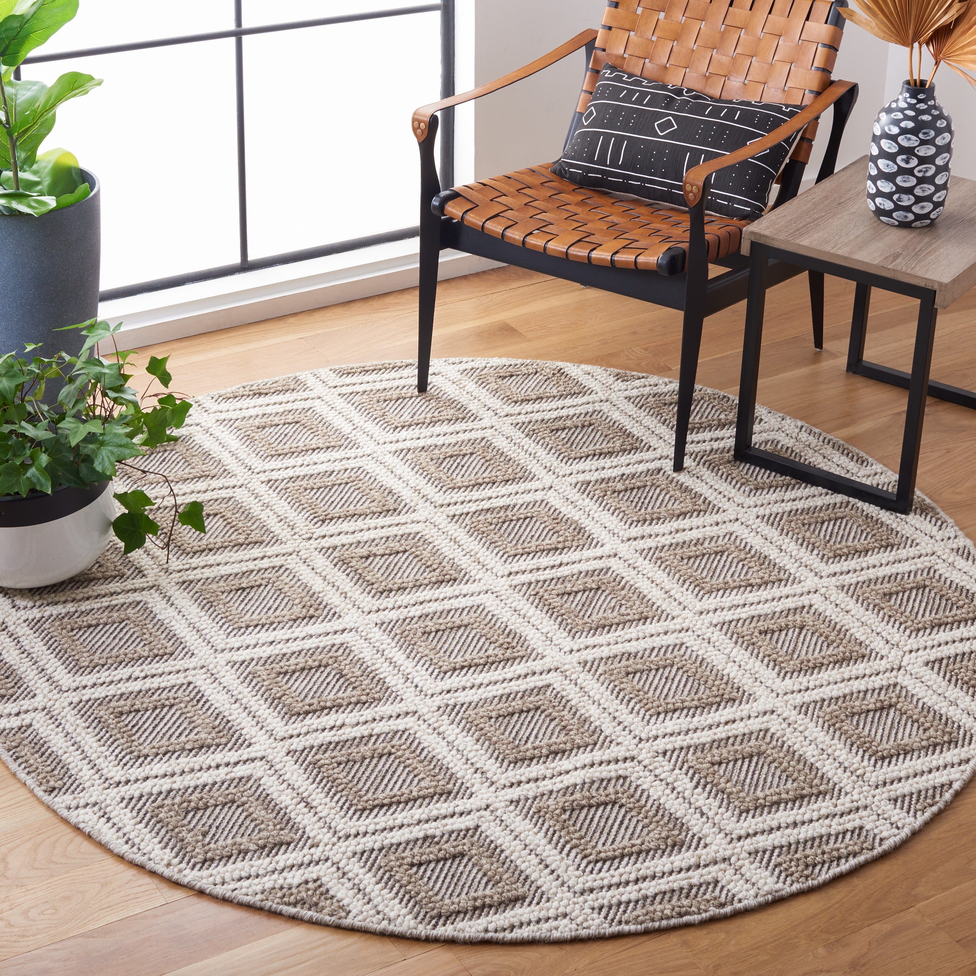 Tapis en laine Shonna du Vermont fait main SAFAVIEH