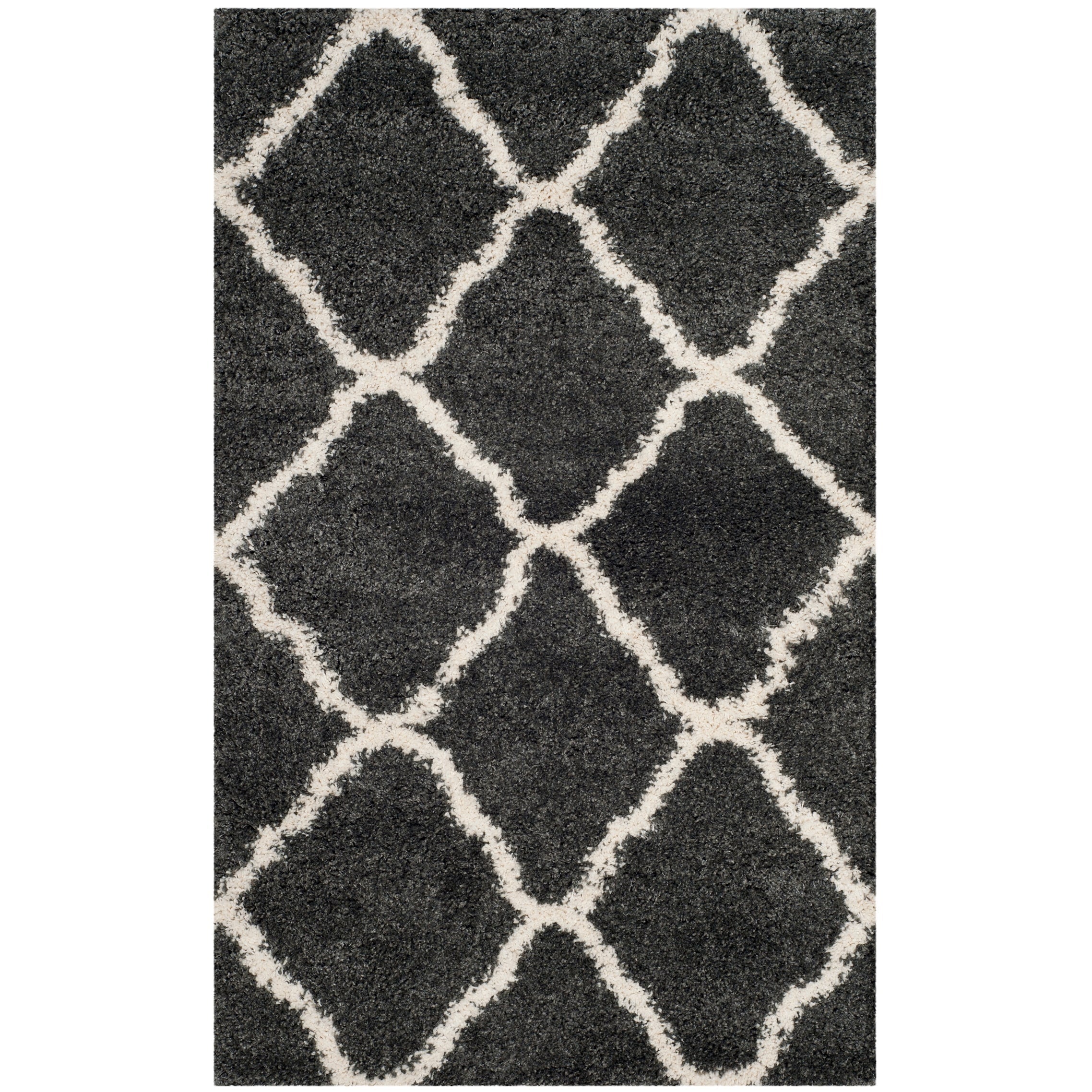 Tapis SAFAVIEH Hudson Shag Athena Trellis de 2 pouces d'épaisseur