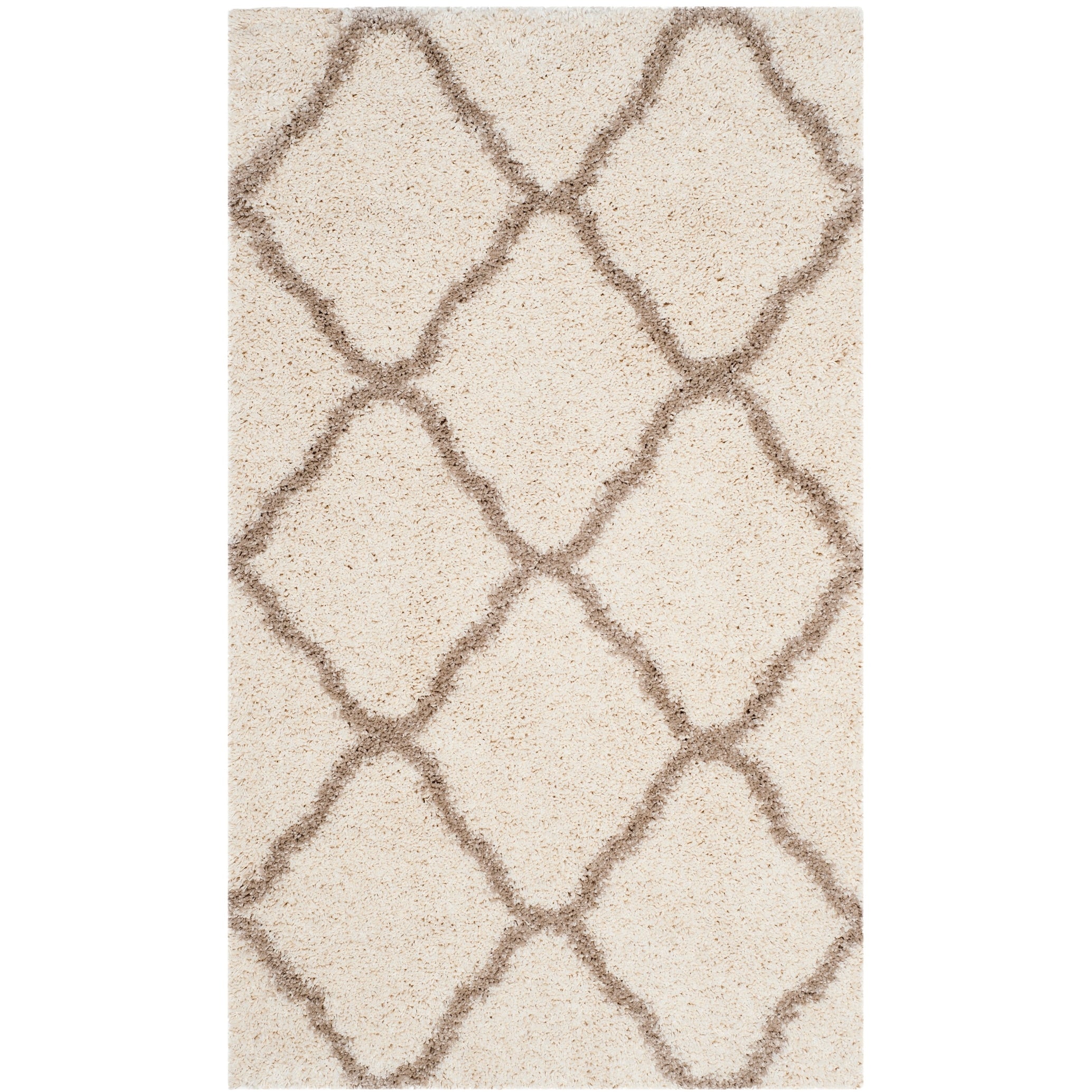 Tapis SAFAVIEH Hudson Shag Athena Trellis de 2 pouces d'épaisseur