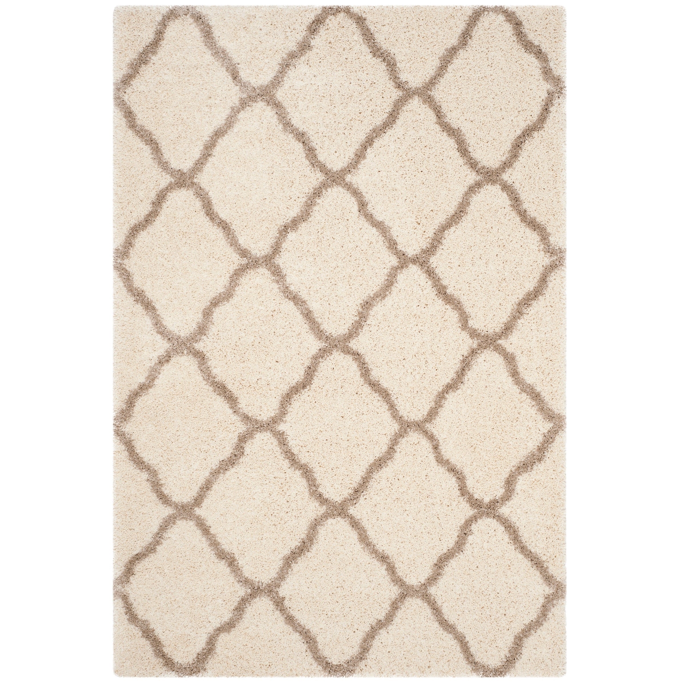 Tapis SAFAVIEH Hudson Shag Athena Trellis de 2 pouces d'épaisseur