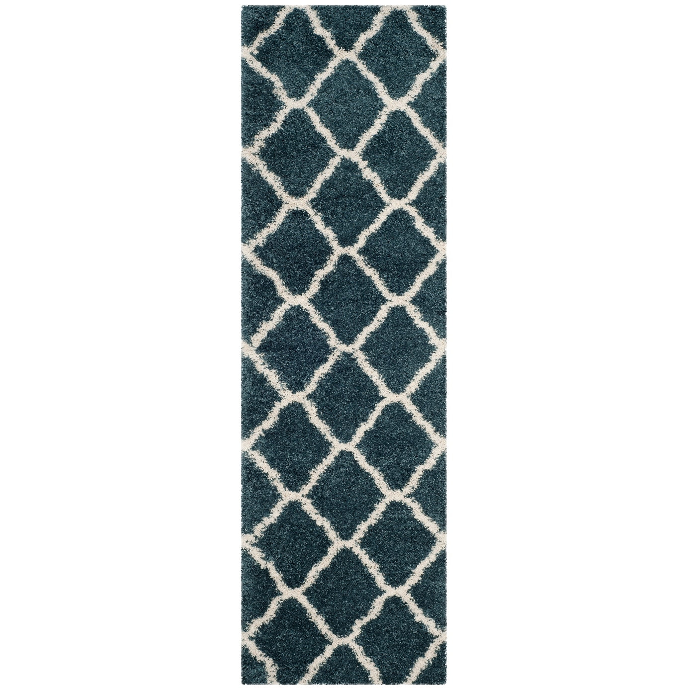 Tapis SAFAVIEH Hudson Shag Athena Trellis de 2 pouces d'épaisseur