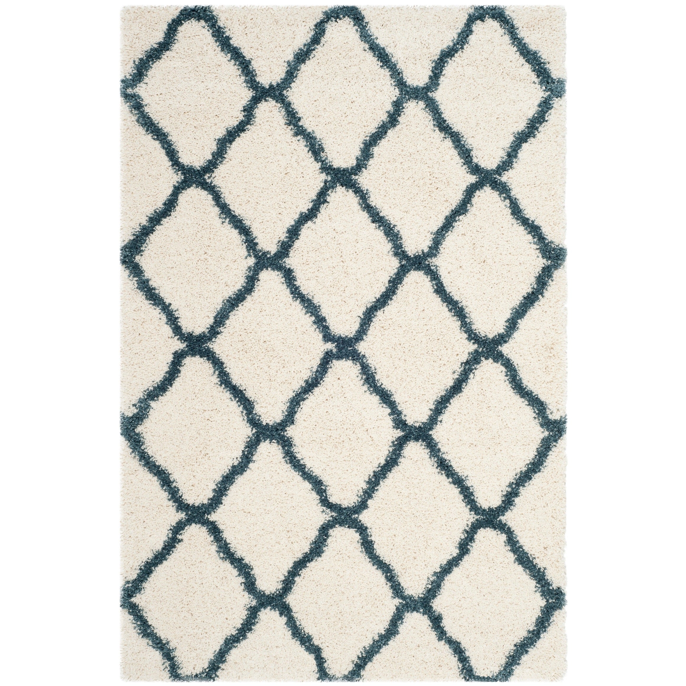 Tapis SAFAVIEH Hudson Shag Athena Trellis de 2 pouces d'épaisseur