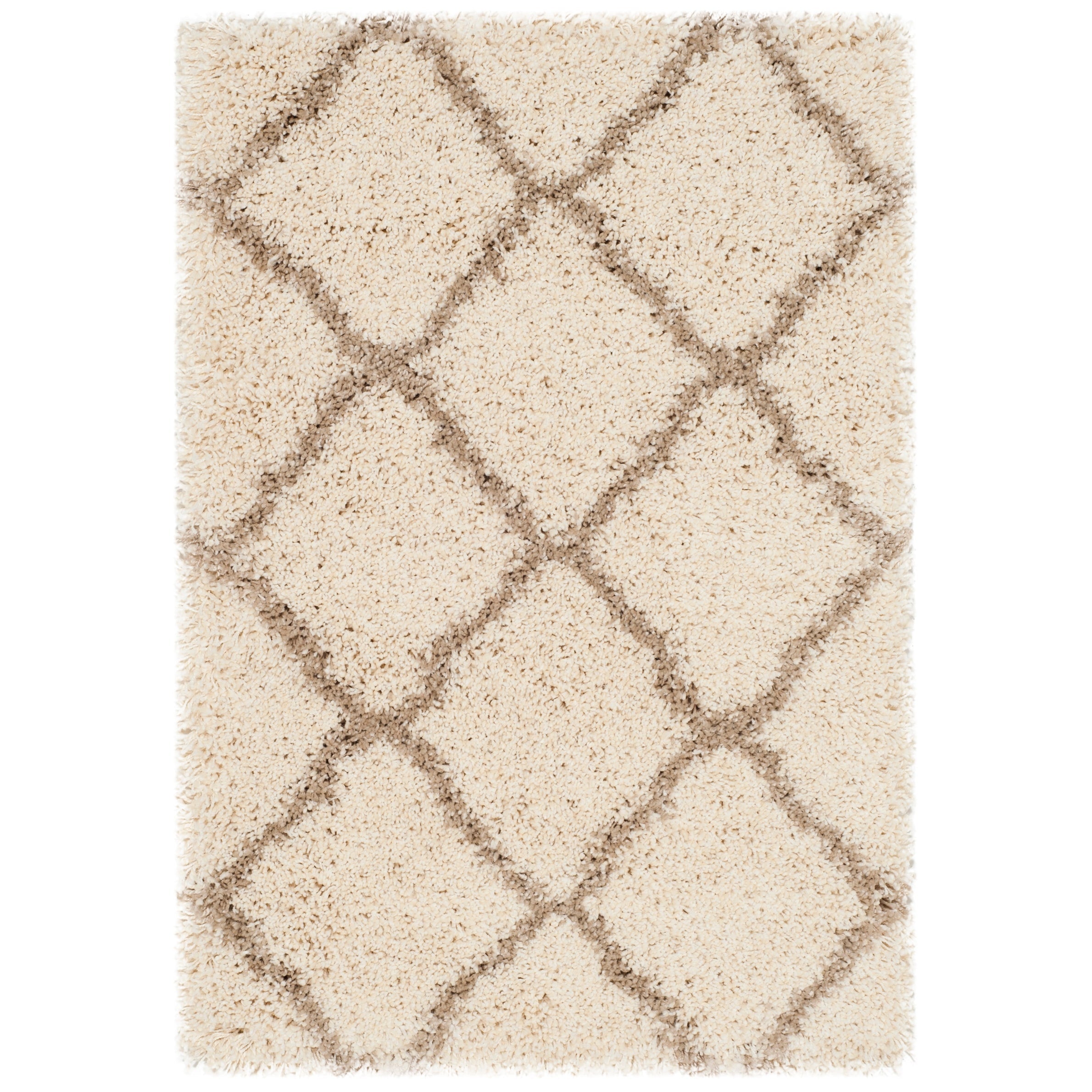 Tapis SAFAVIEH Hudson Shag Athena Trellis de 2 pouces d'épaisseur