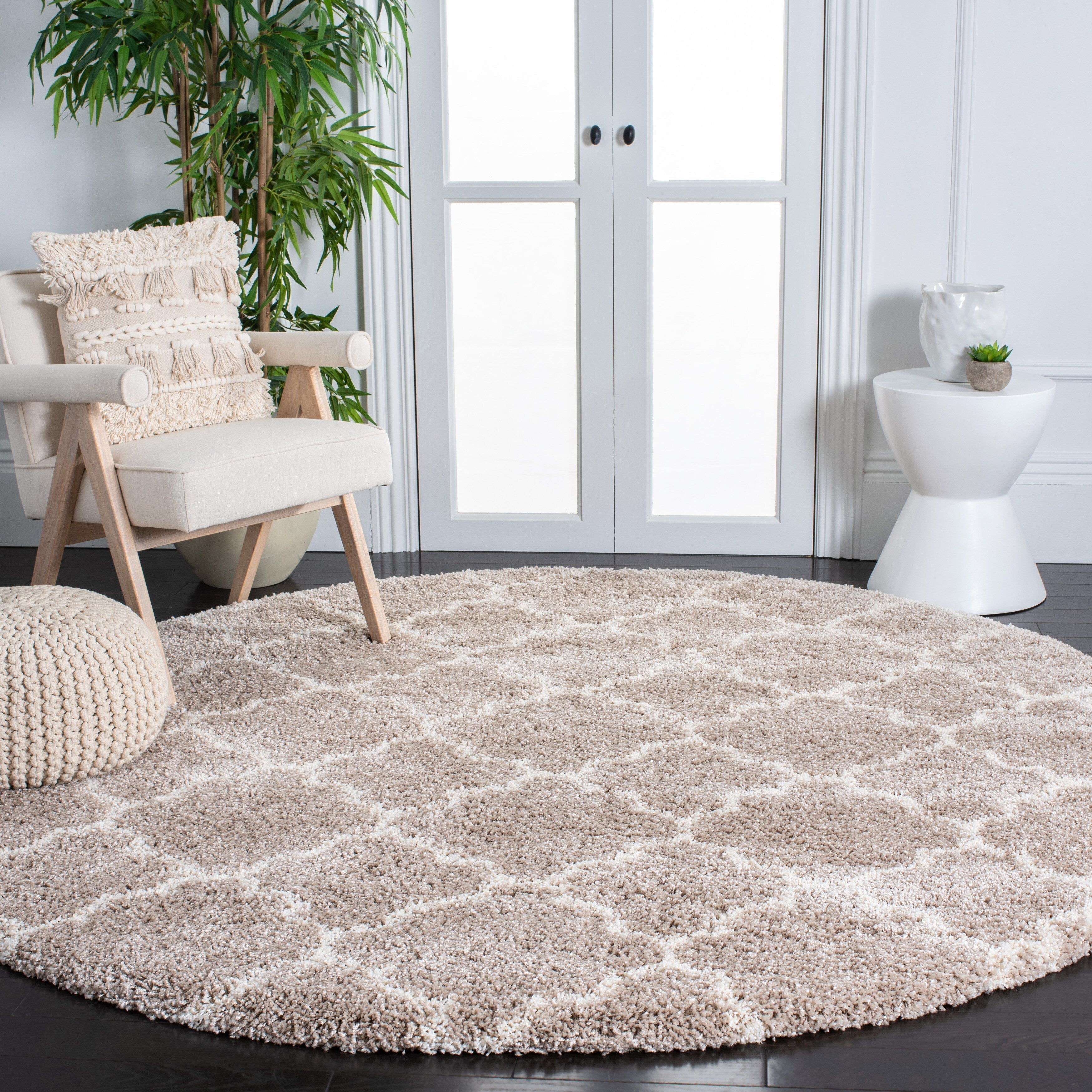 Tapis SAFAVIEH Hudson Shag Jeryl Glam Trellis 2 pouces