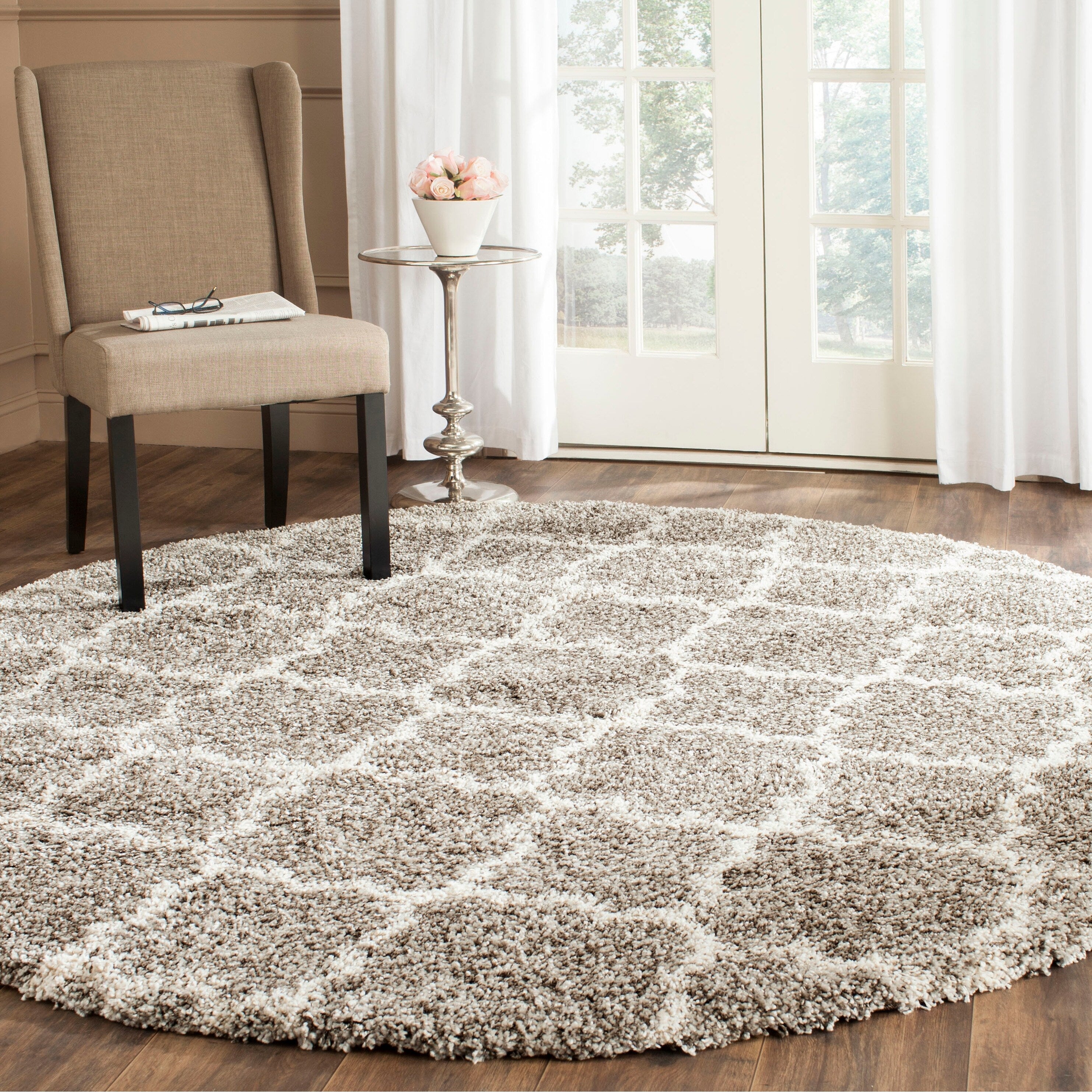 Tapis SAFAVIEH Hudson Shag Jeryl Glam Trellis 2 pouces