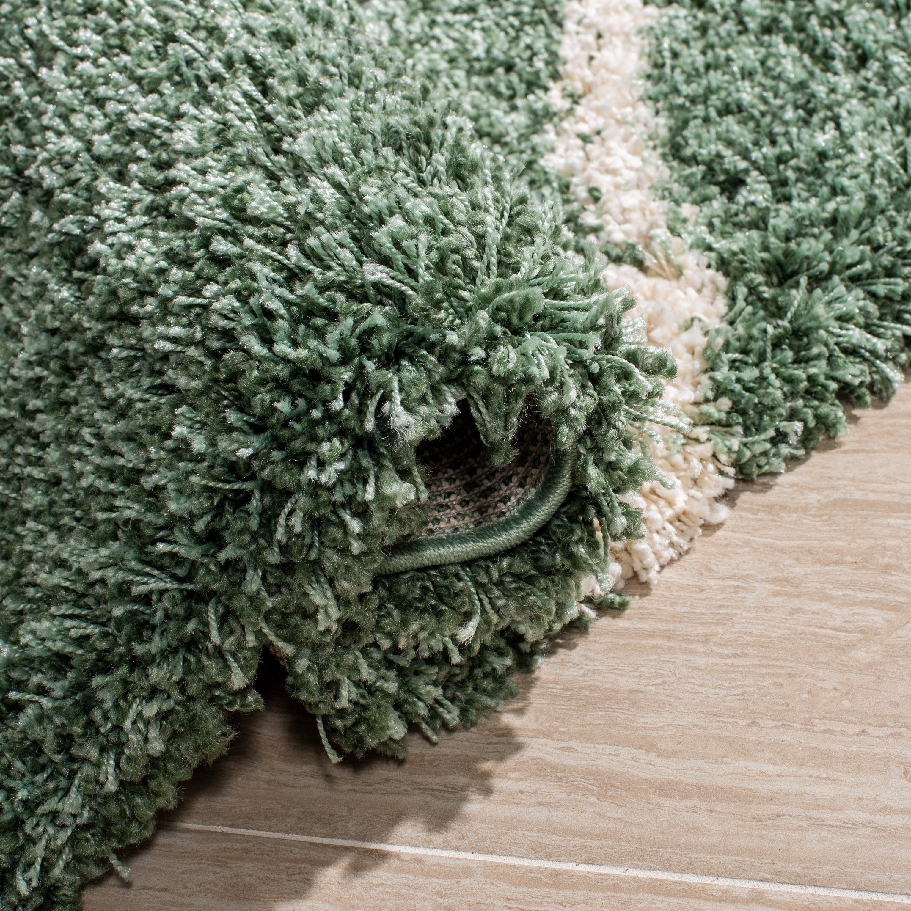 Tapis SAFAVIEH Hudson Shag Raili Diamond Treillis de 2 pouces d'épaisseur