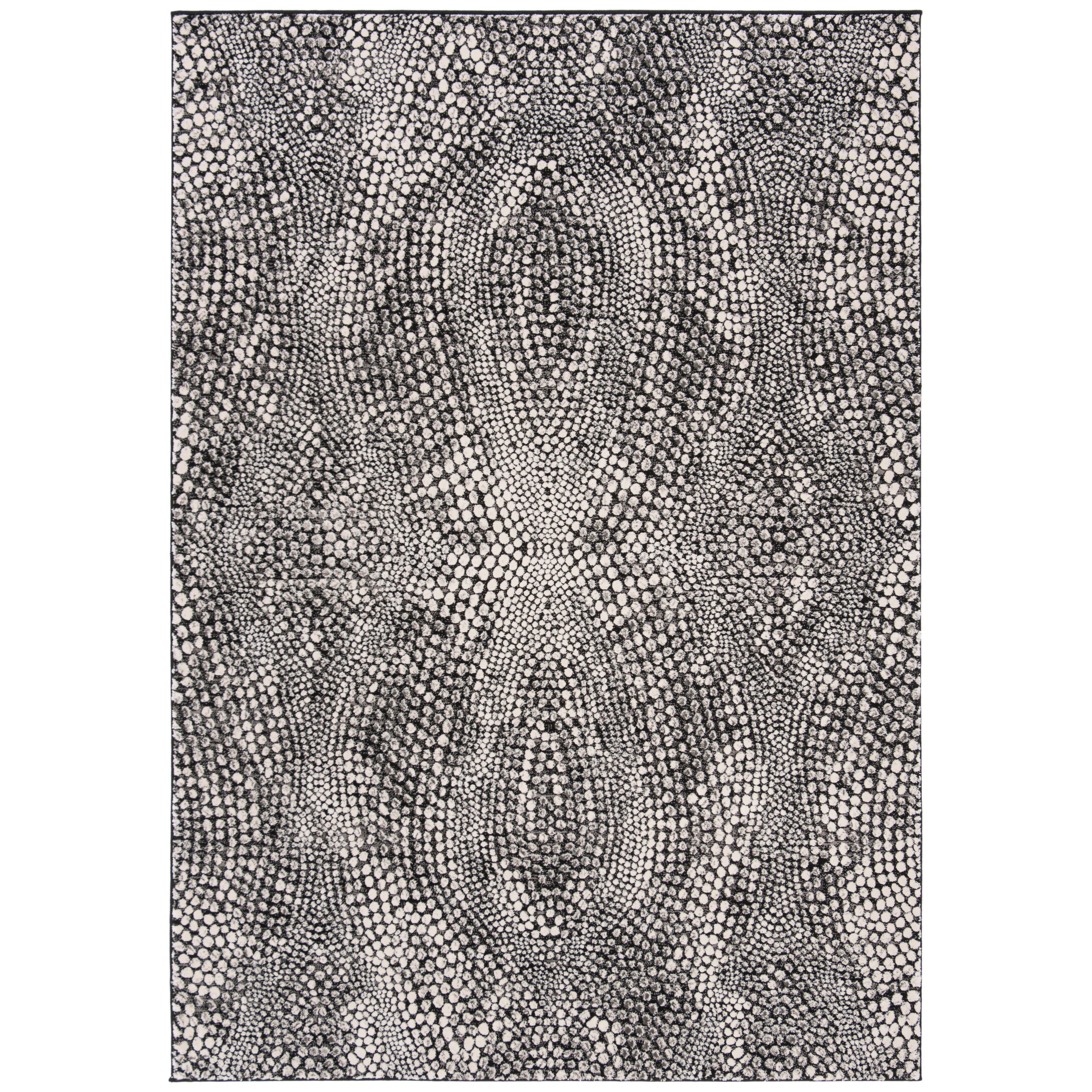 Tapis moderne abstrait en polyester SAFAVIEH Lurex Carleen