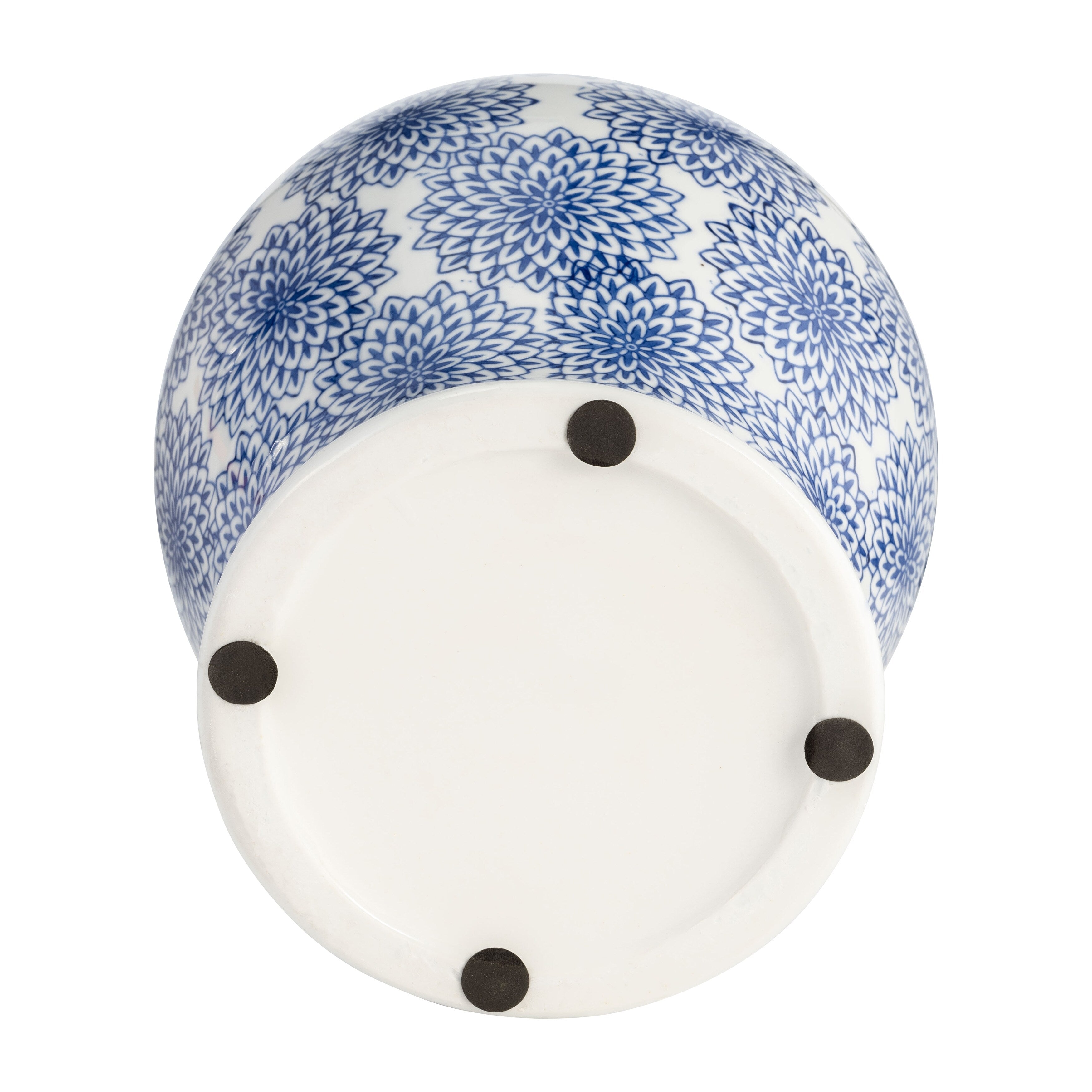 Pot Temple éclectique à motifs Sagebrook Home avec couvercle