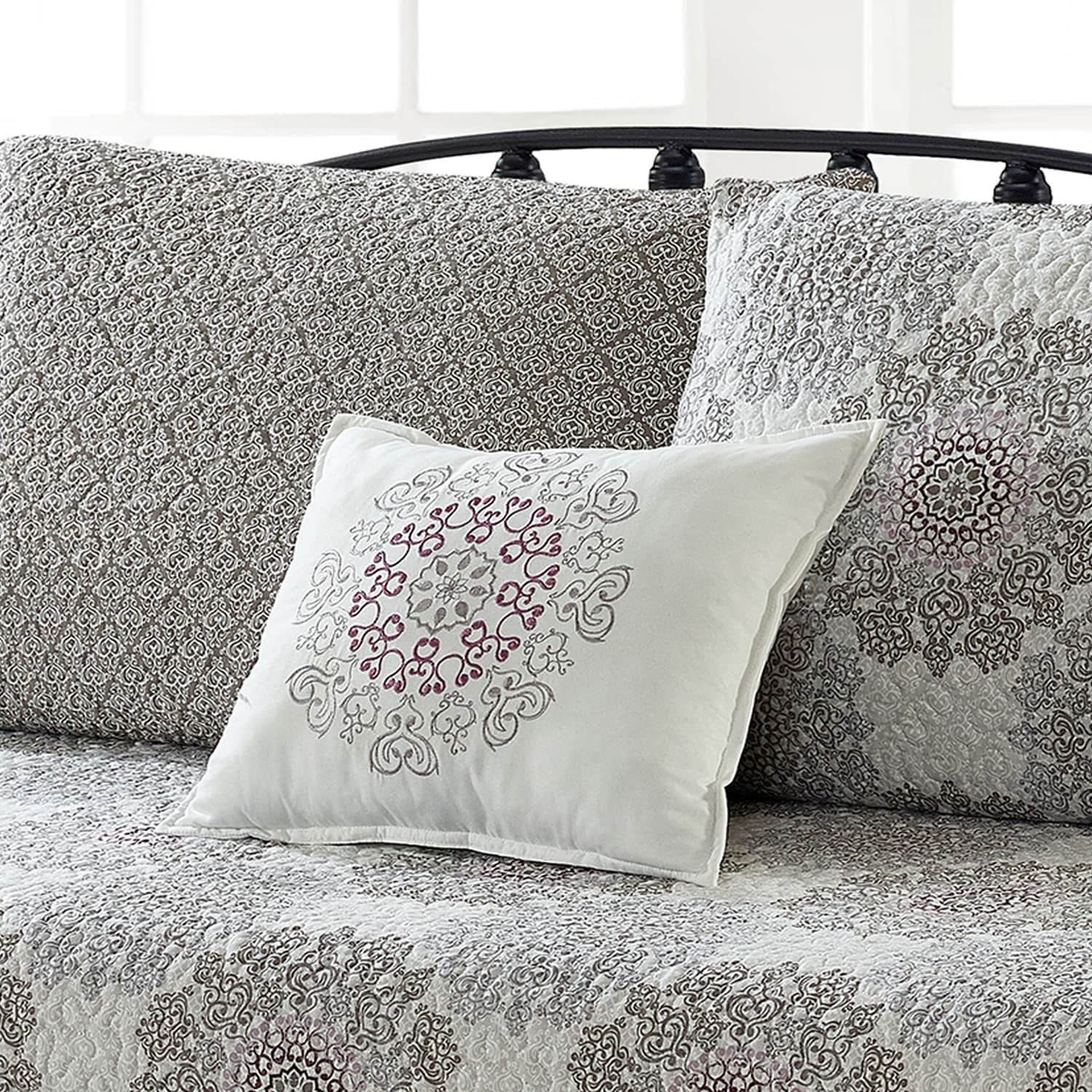 Serenta Ensemble couvre-lit 6 pièces en coton mélangé - 75 x 39