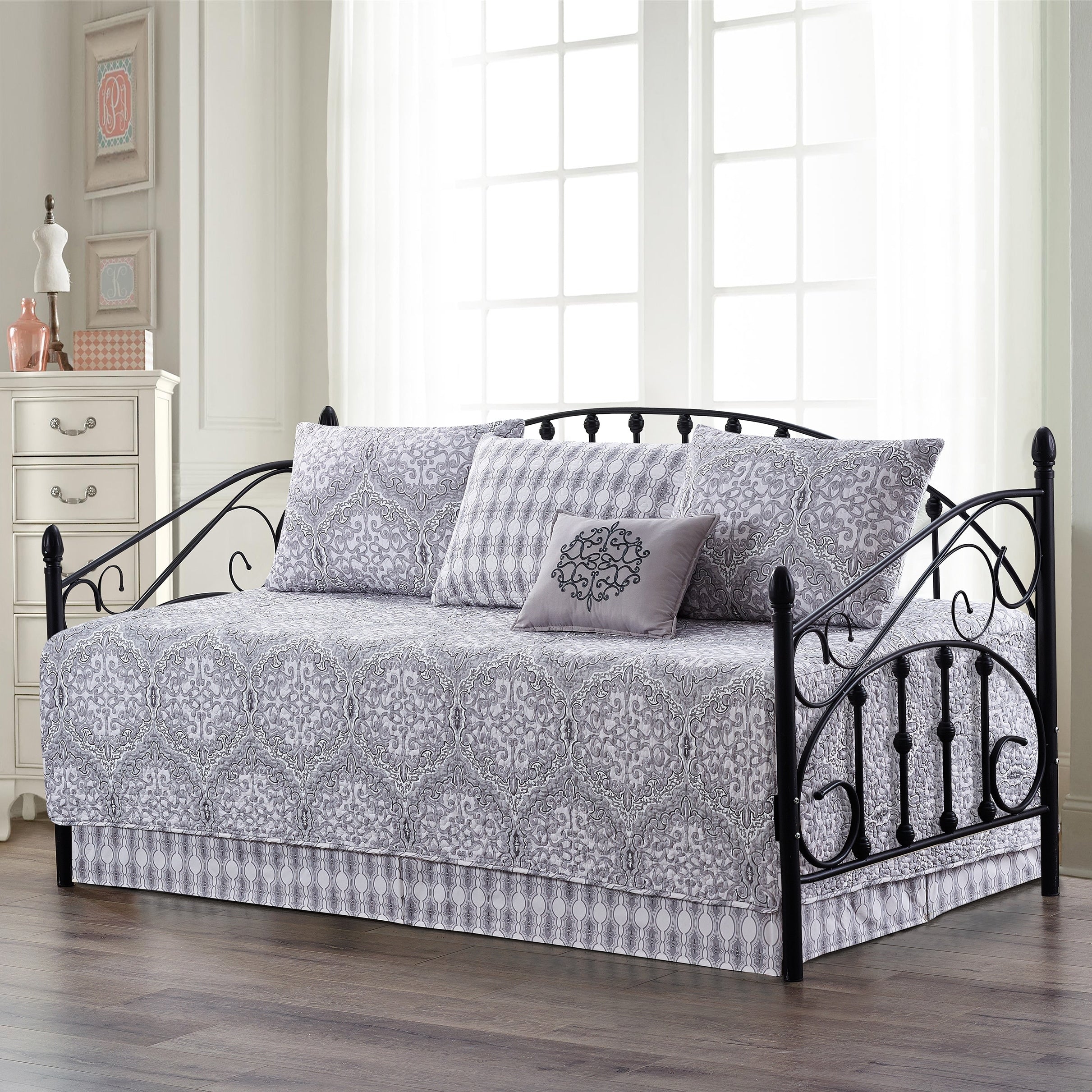 Serenta Ensemble couvre-lit 6 pièces en coton mélangé - 75 x 39