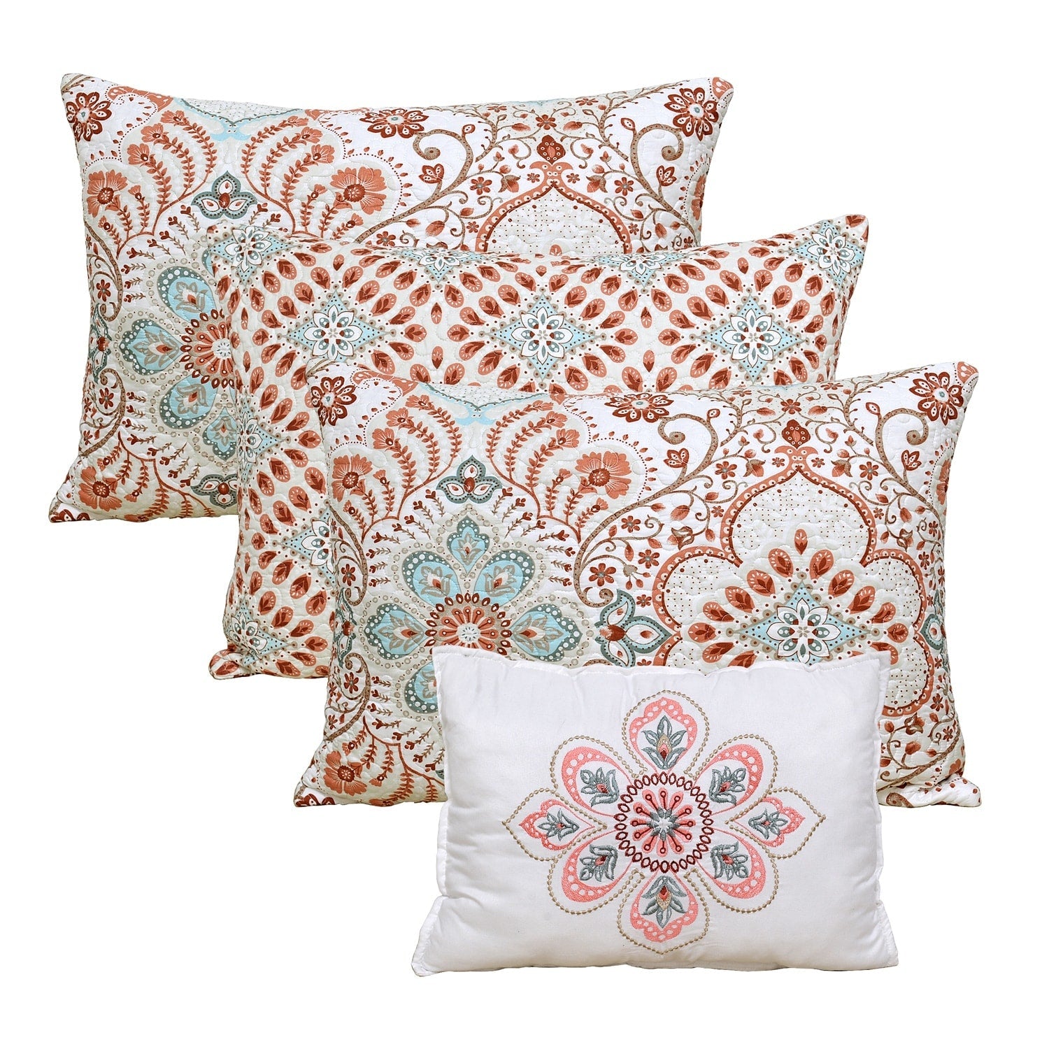 Serenta Ensemble couvre-lit 6 pièces en coton mélangé - 75 x 39