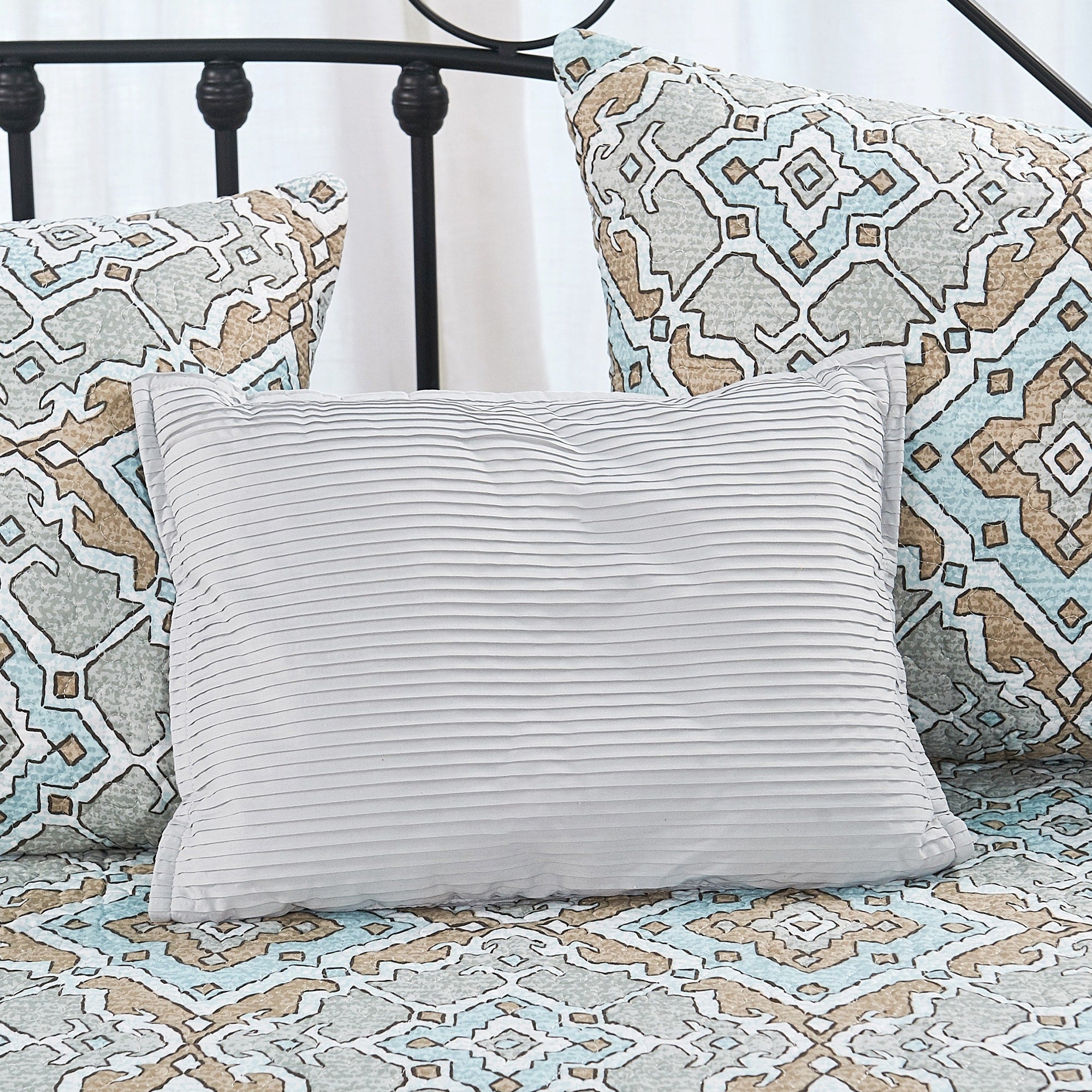 Serenta Ensemble couvre-lit 6 pièces en coton mélangé - 75 x 39