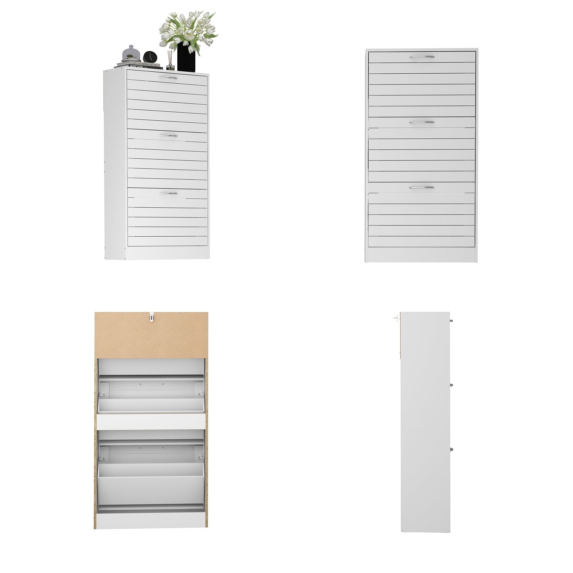 Meuble de rangement à chaussures Meuble de rangement à chaussures moderne pour couloir d'entrée