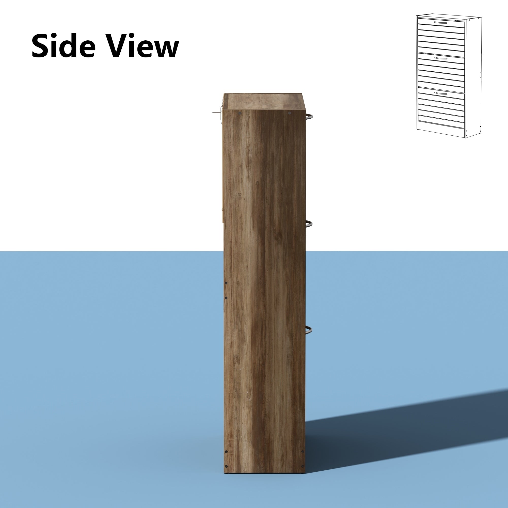 Meuble de rangement à chaussures Meuble de rangement à chaussures moderne pour couloir d'entrée