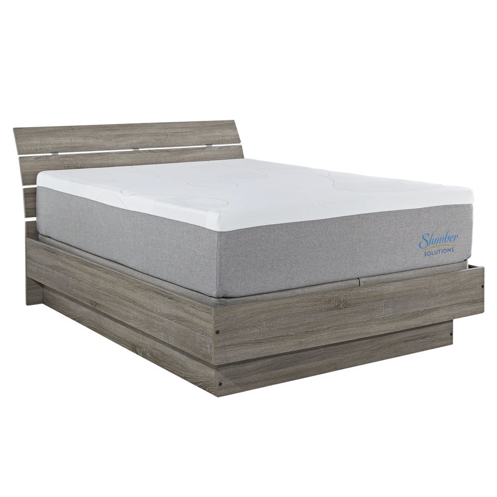Slumber Solutions Choisissez votre ensemble de matelas en mousse à mémoire de forme gel de 14 pouces