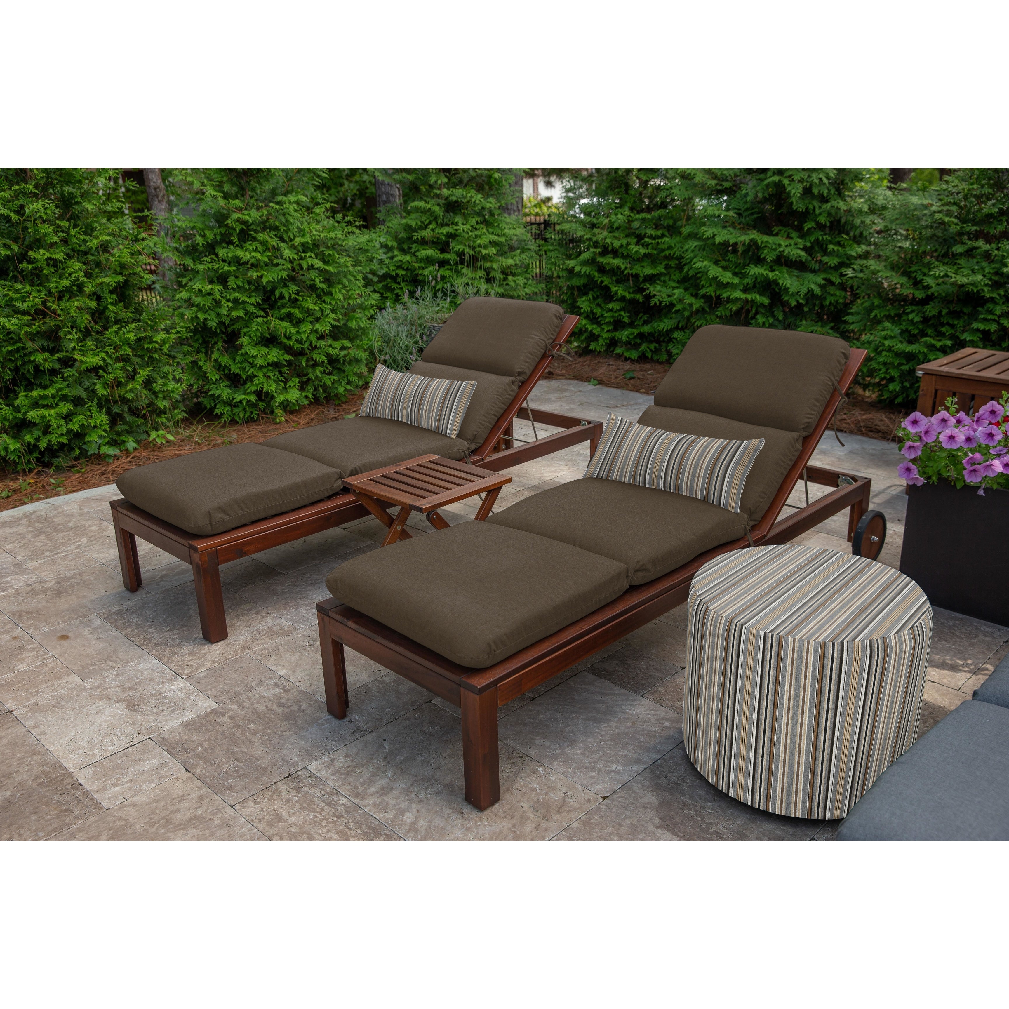 Coussin de chaise longue Sunbrella