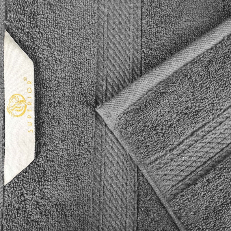 Ensemble de 10 serviettes épaisses en coton égyptien de qualité supérieure