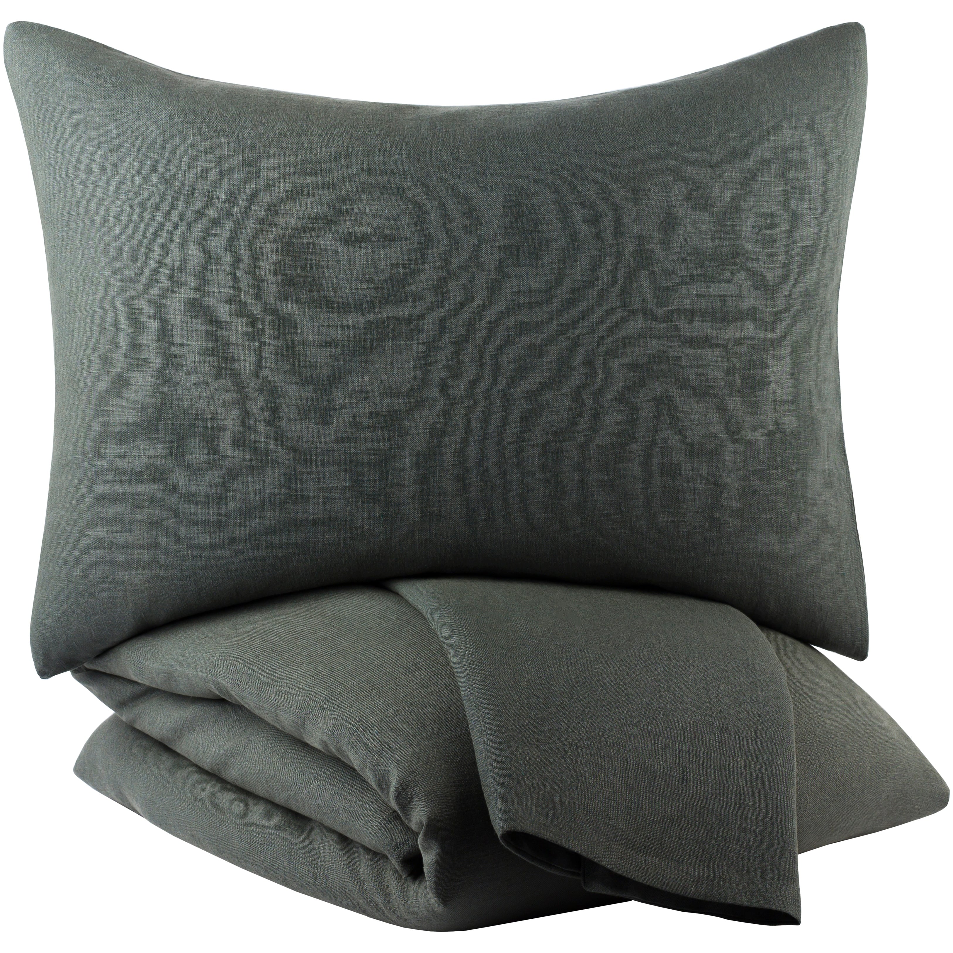 Parure de lit en lin uni Suzzy d'Artistic Weavers