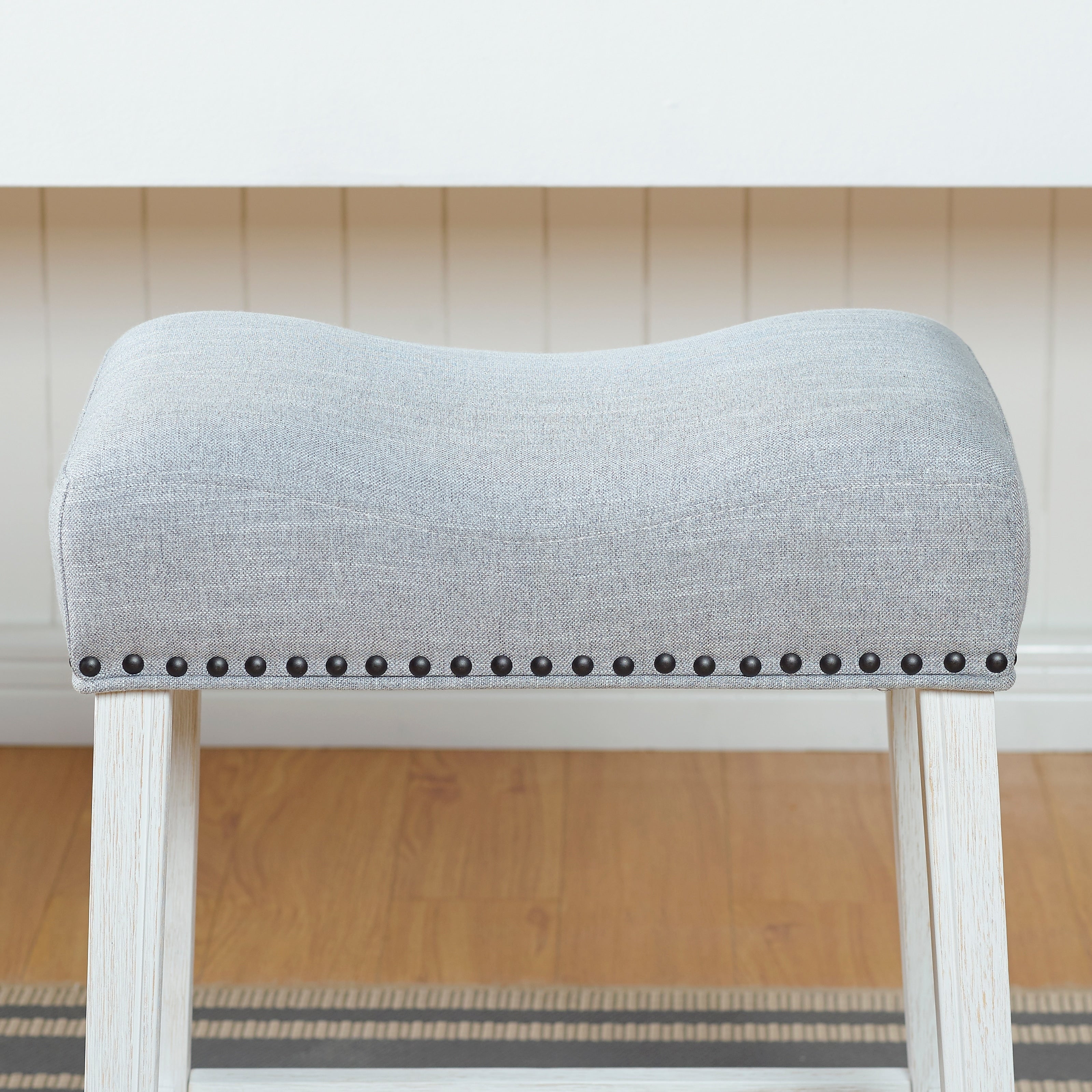 Tabourets de bar sans dossier Barish de Gray Barn (lot de 2)