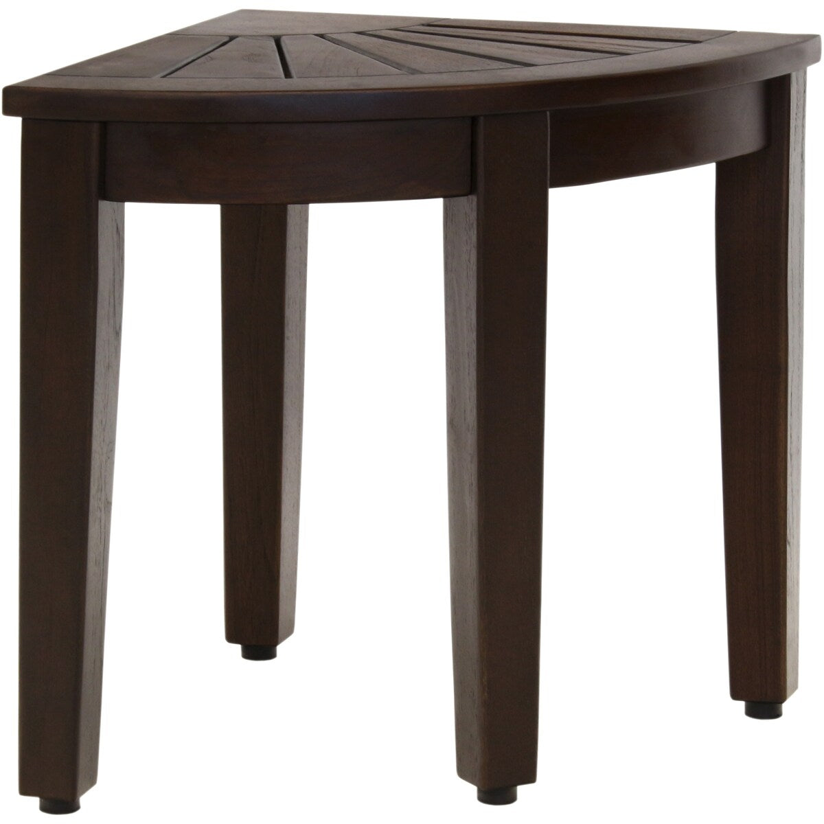 Le banc de douche d'angle en teck original Kai